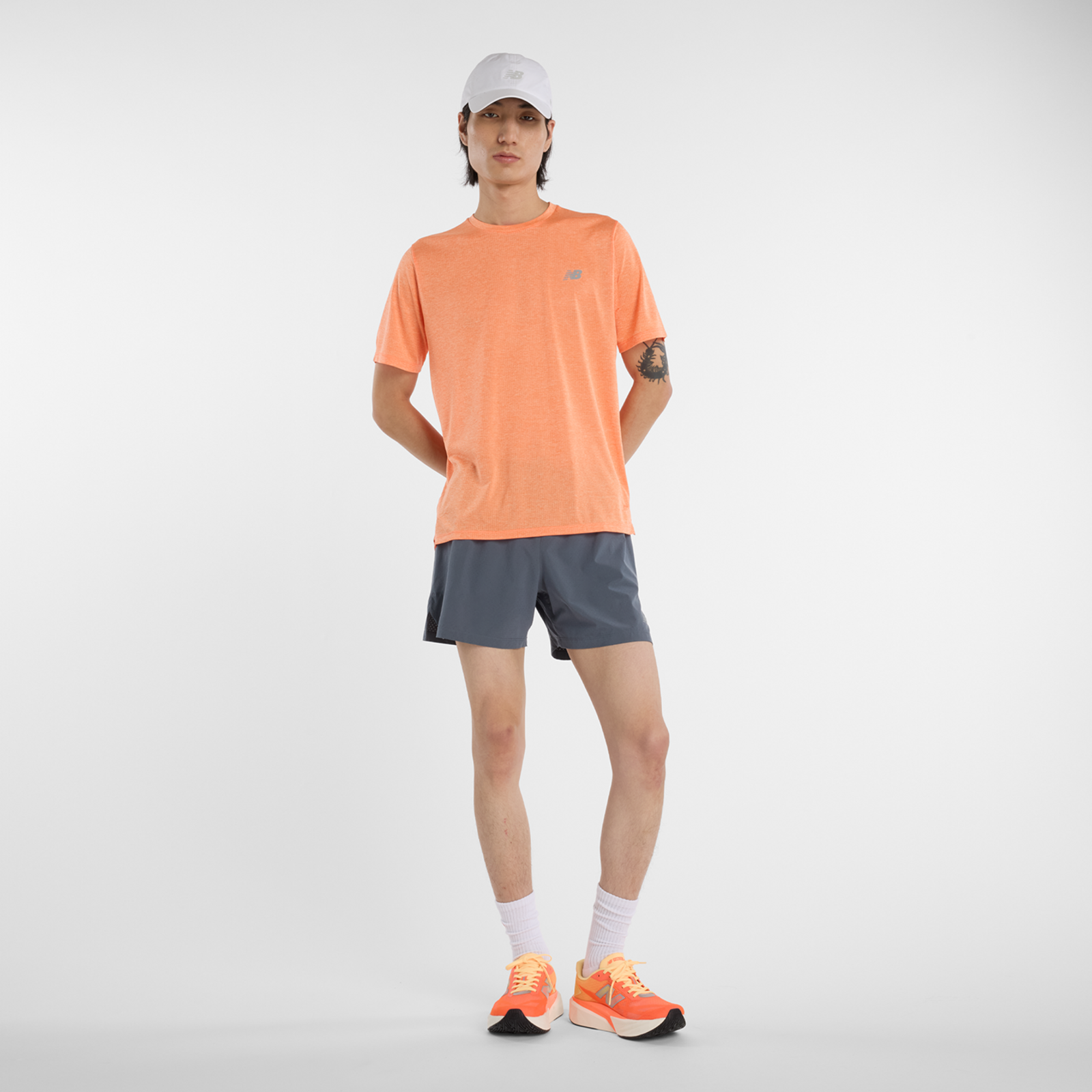 New Balance NB Athletics Run T-Shirt in