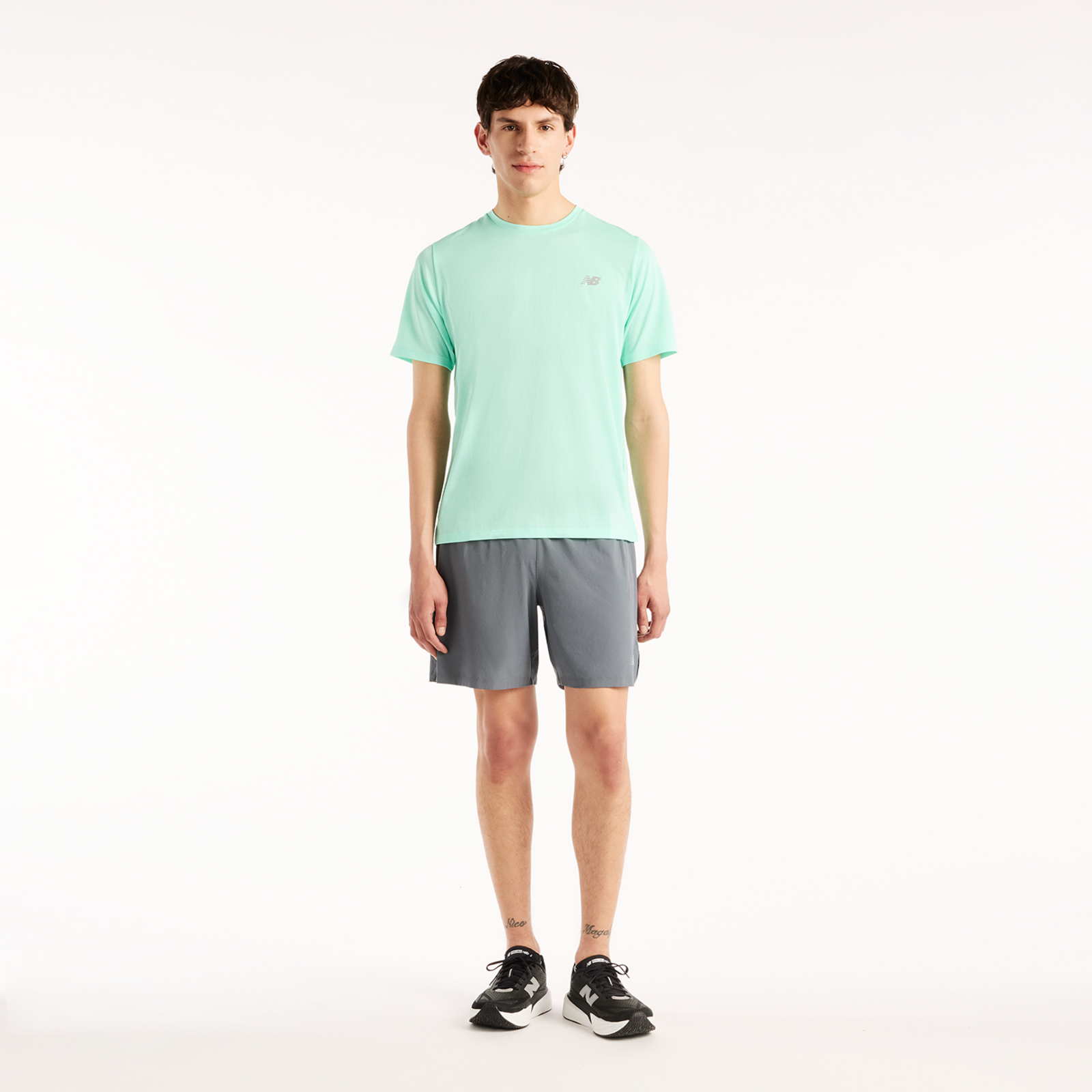 New Balance NB Athletics Run T-Shirt in
