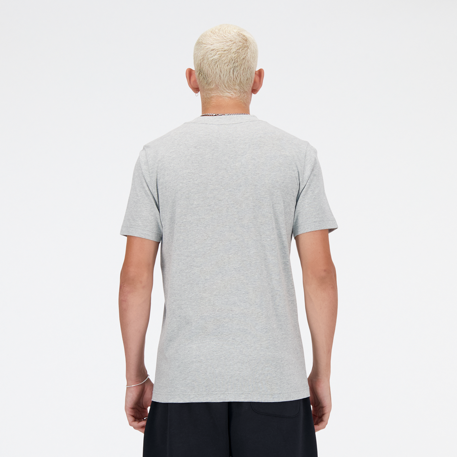 New Balance Sport Essentials Stacked Logo T-Shirt in