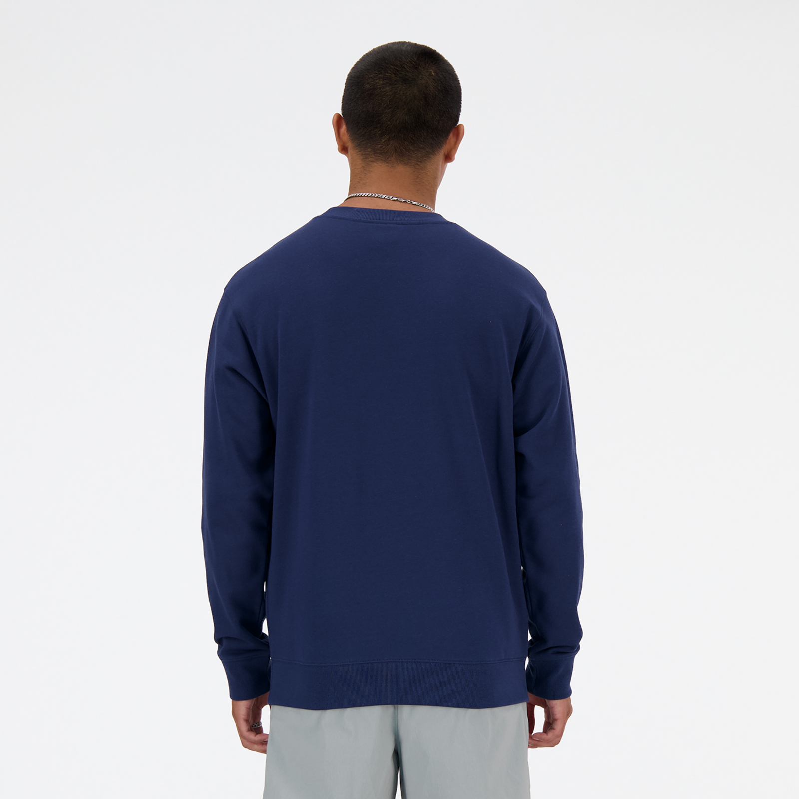 New Balance Sport Essentials Small Logo French Terry Crew in