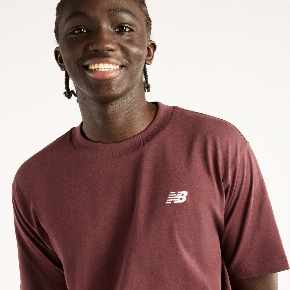 New Balance Sport Essentials Small Logo T-Shirt in ROT