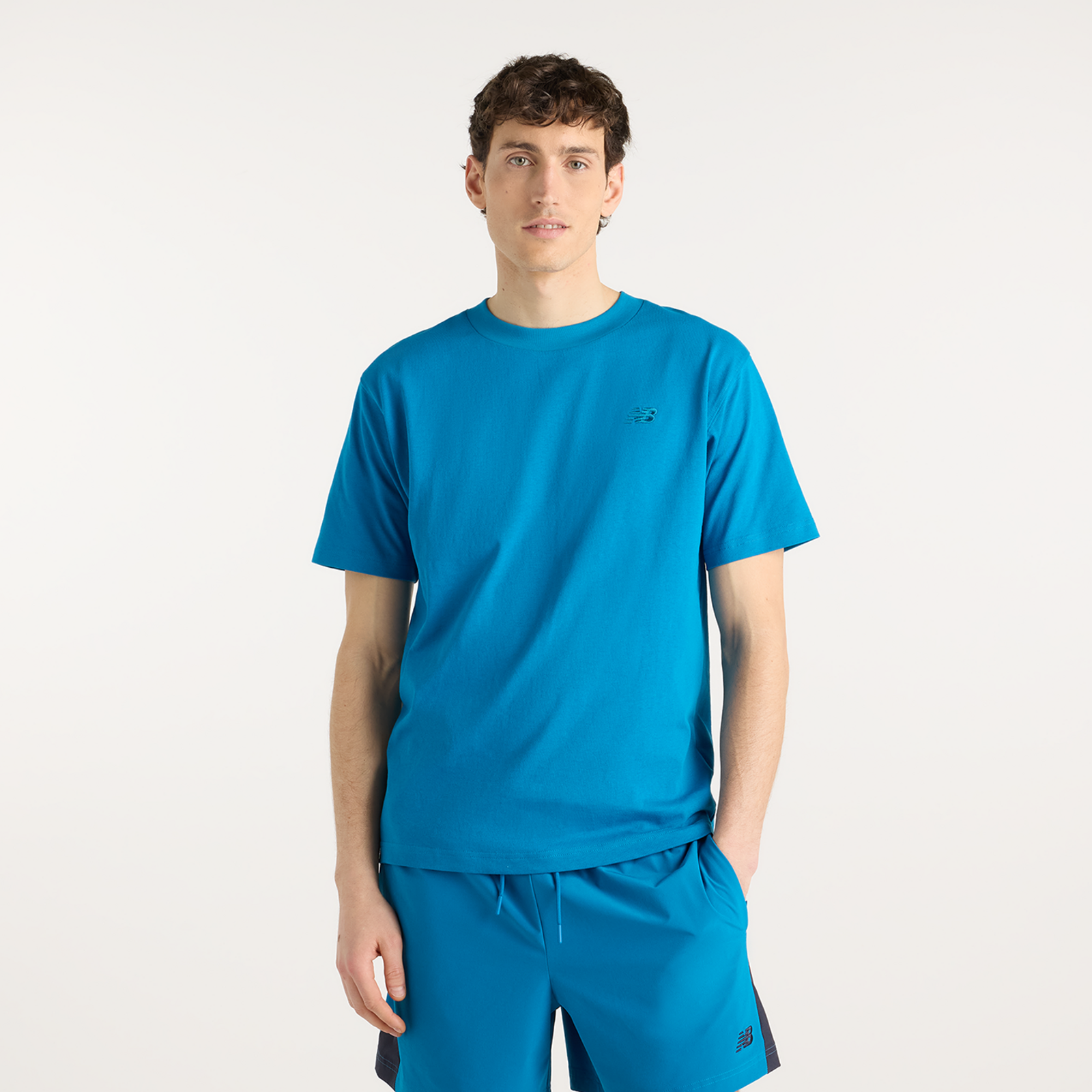 New Balance NB Athletics Cotton T-Shirt in