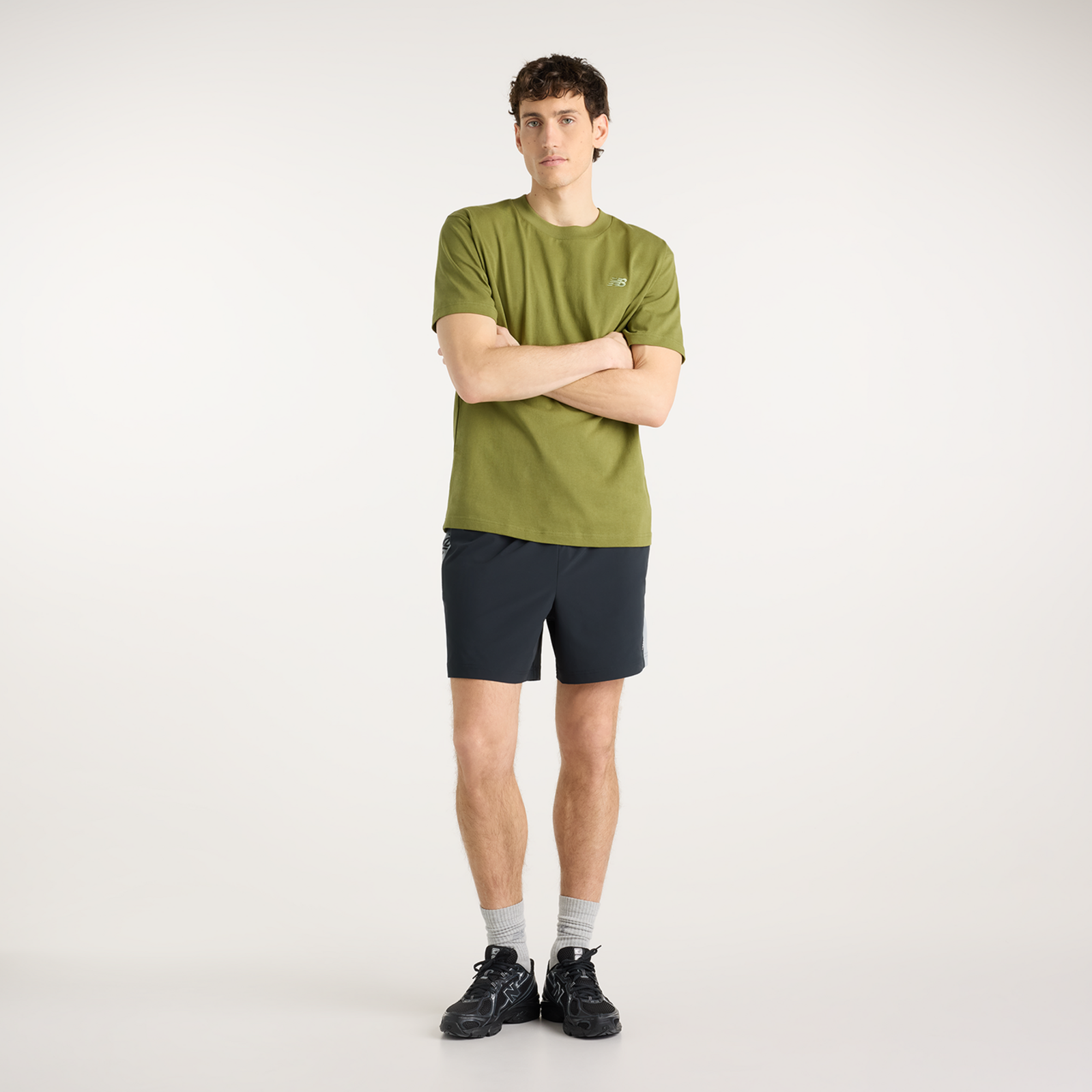 New Balance NB Athletics Cotton T-Shirt in