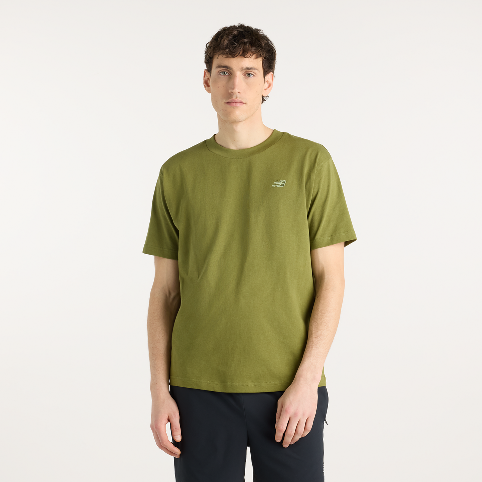 New Balance NB Athletics Cotton T-Shirt in