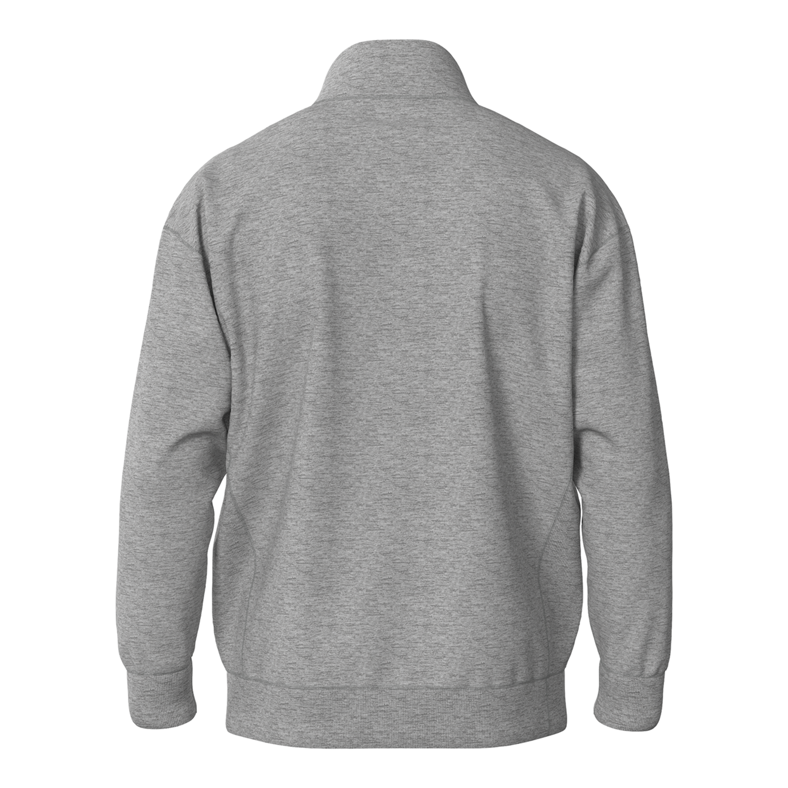 New Balance Athletics Fleece 1/2 Zip in GRAU