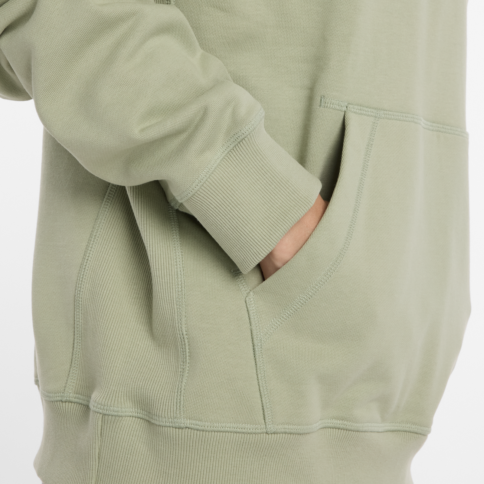 New Balance Athletics French Terry Logo Hoodie in