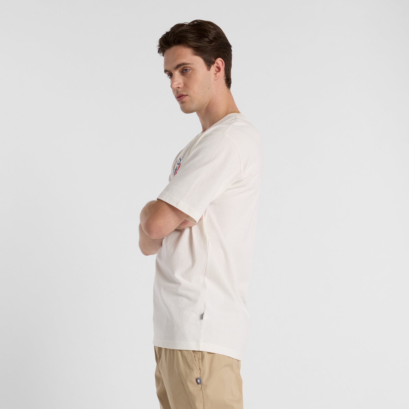 New Balance Athletics Premium Chest Logo T-Shirt in