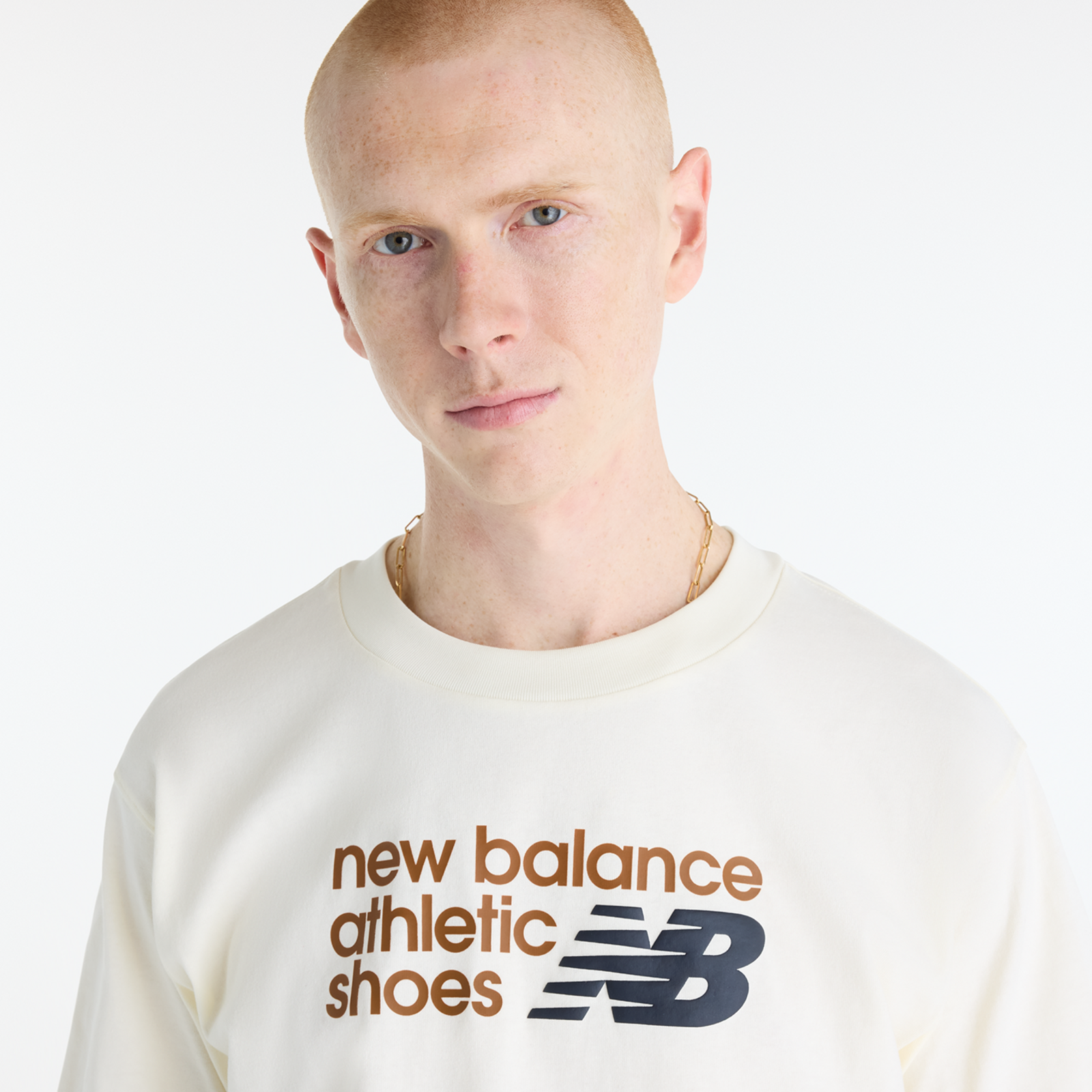 New Balance Athletics Premium Chest Logo T-Shirt in