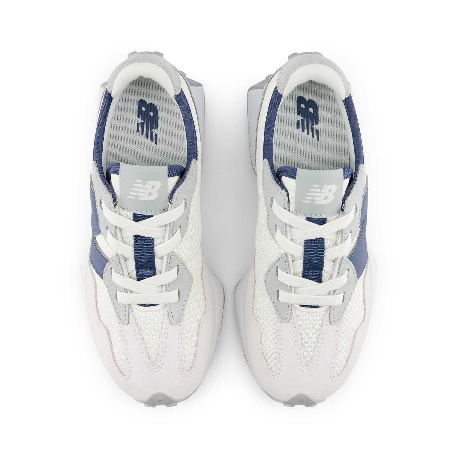 New Balance 327 Bungee Lace in WEISS