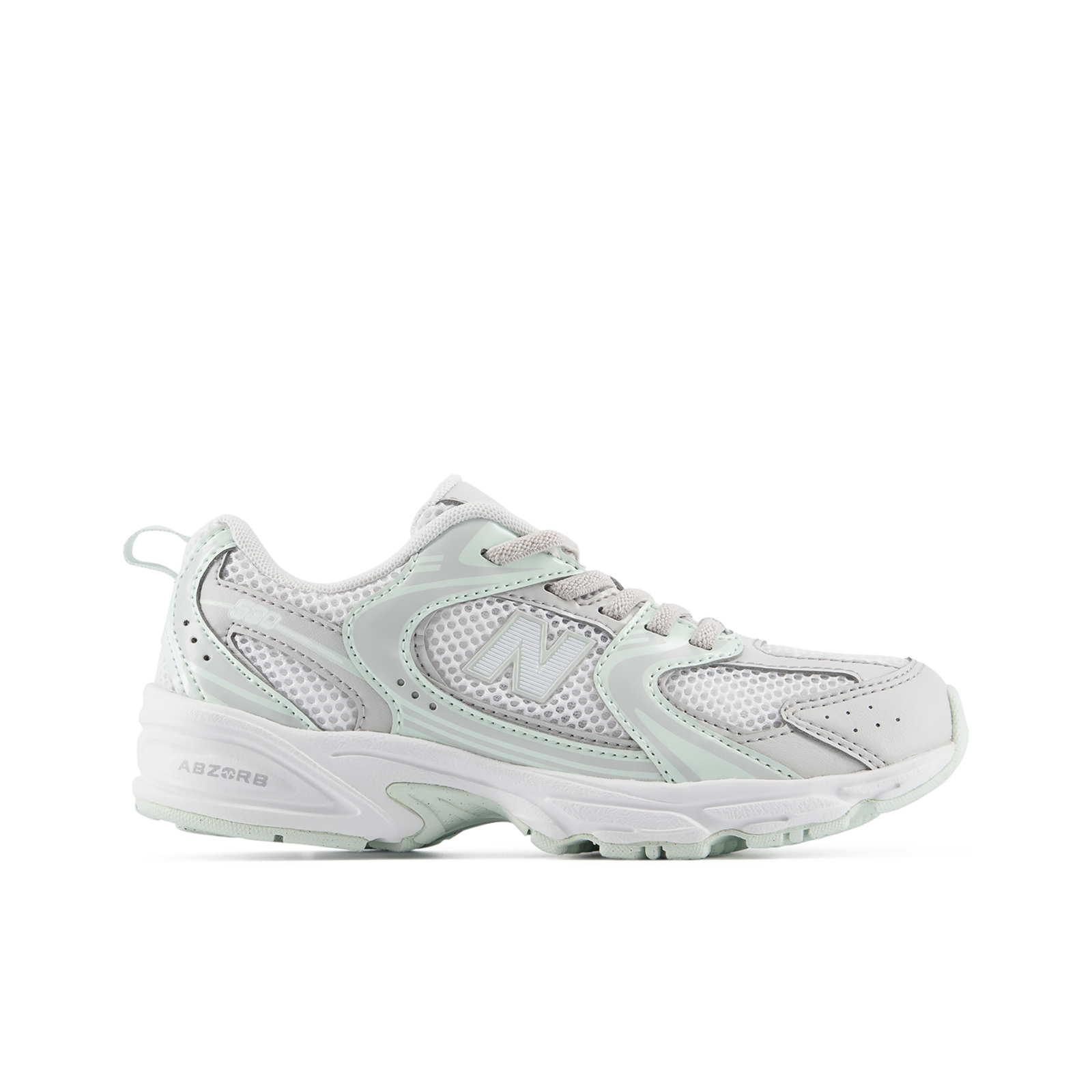 New Balance 530 Bungee Lace in WEISS