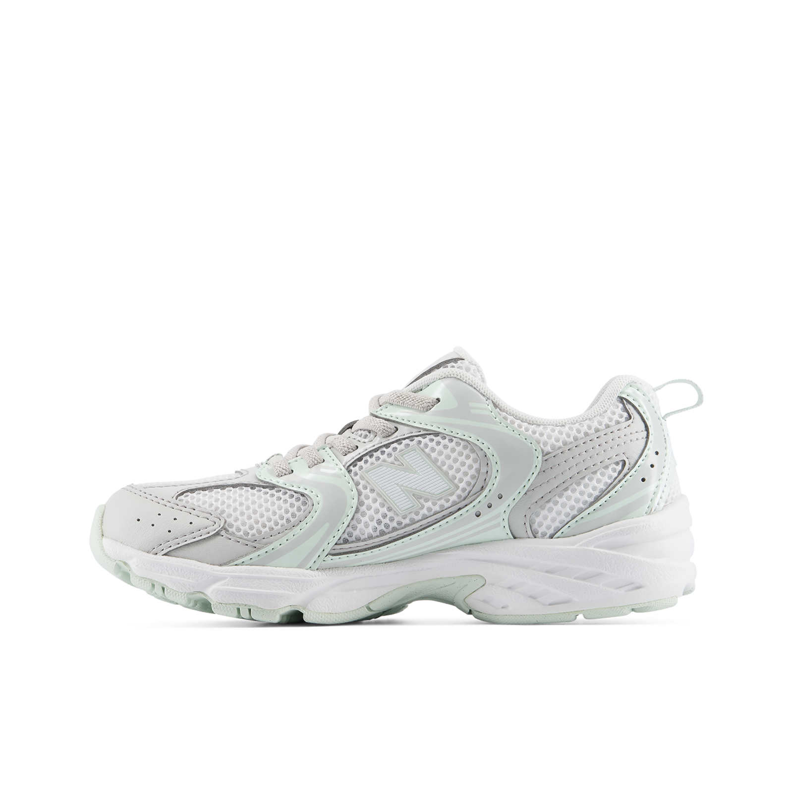 New Balance 530 Bungee Lace in WEISS