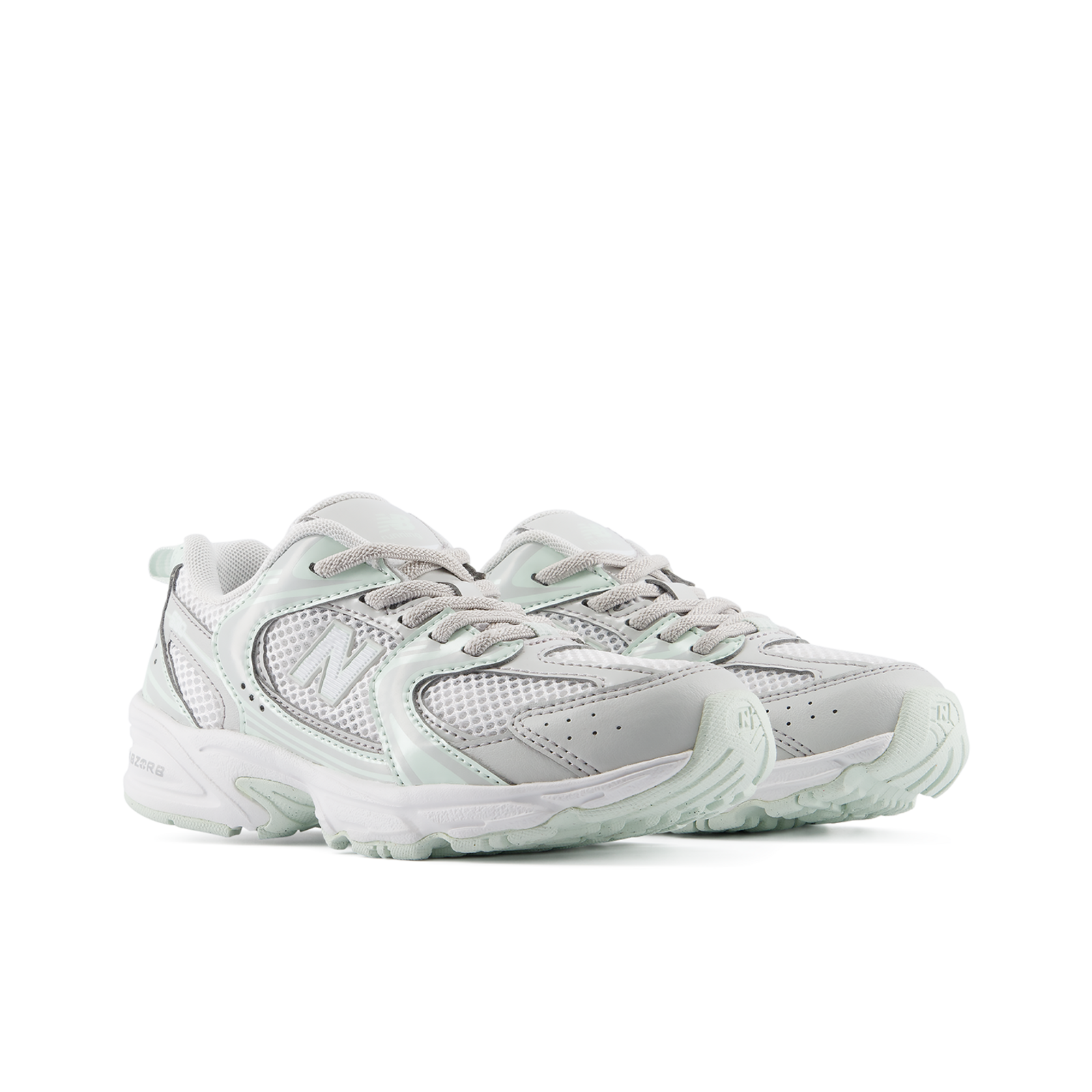 New Balance 530 Bungee Lace in WEISS