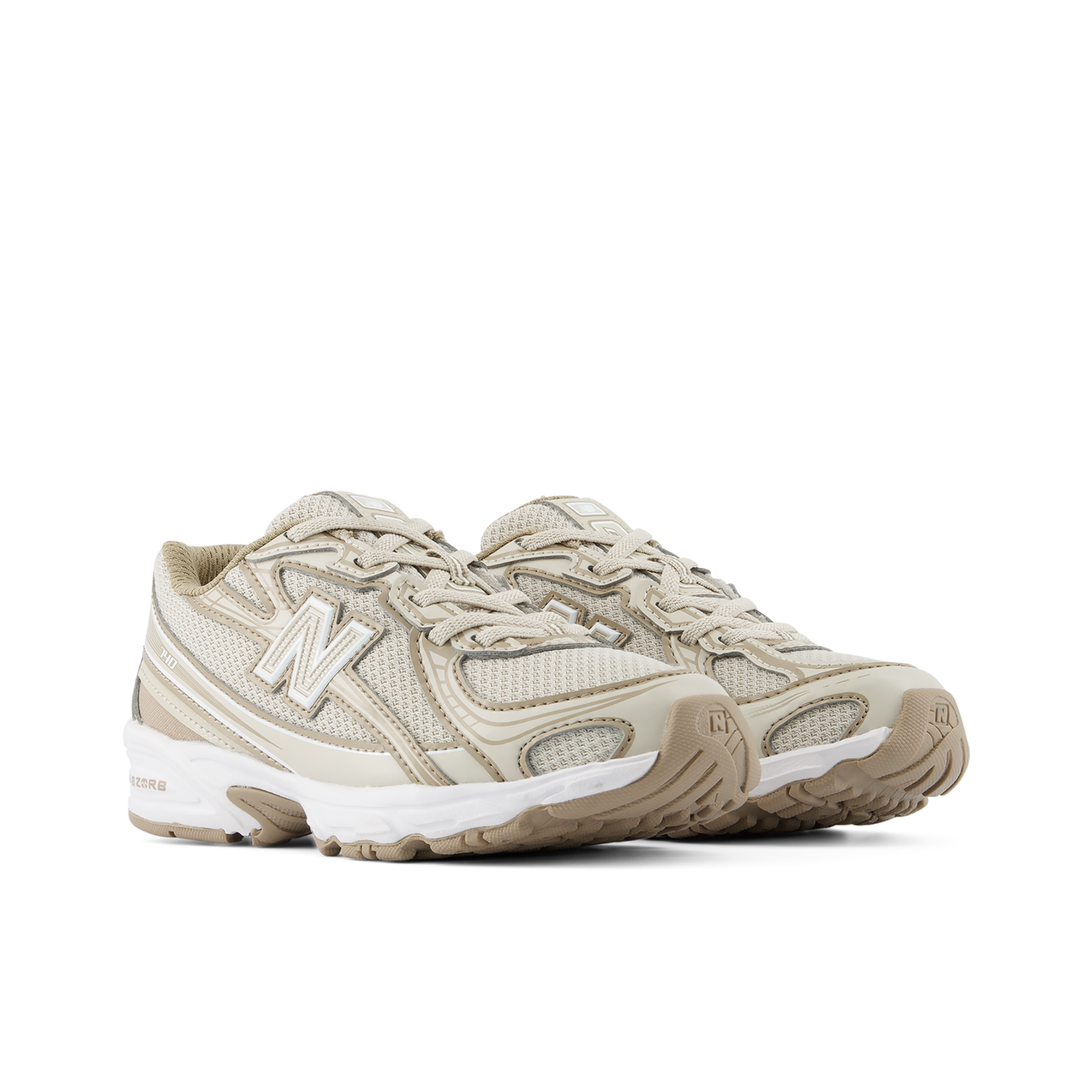 New Balance 740 Bungee Lace in GRAU