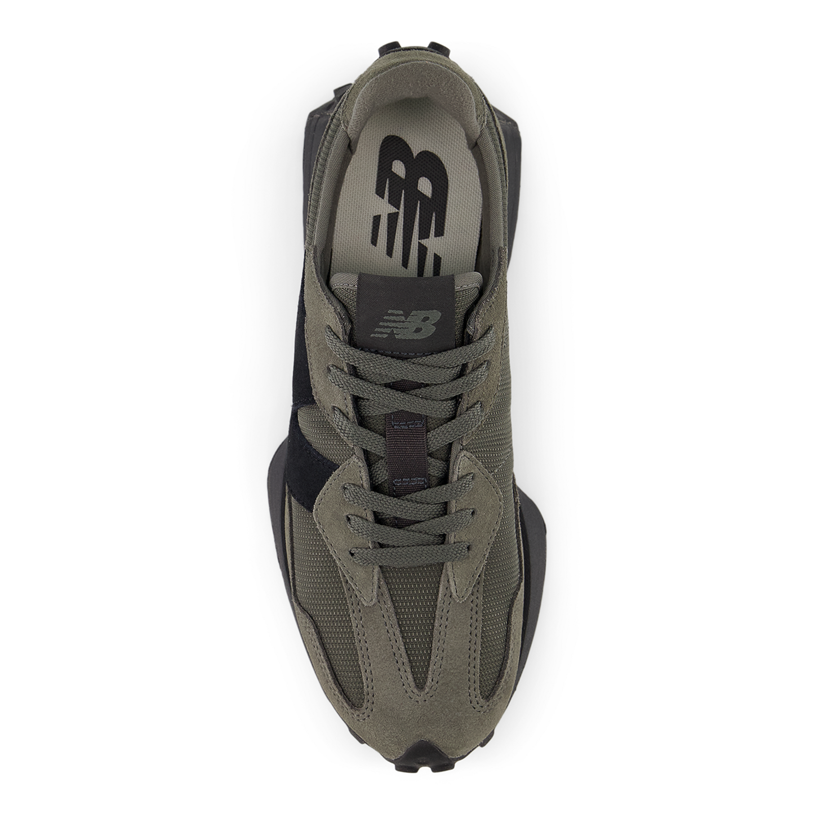 New Balance M 327 Dark Wood Freizeitschuhe in GRÜN