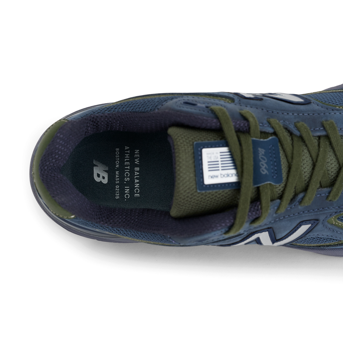 New Balance 990 v4 Made in USA in BLAU