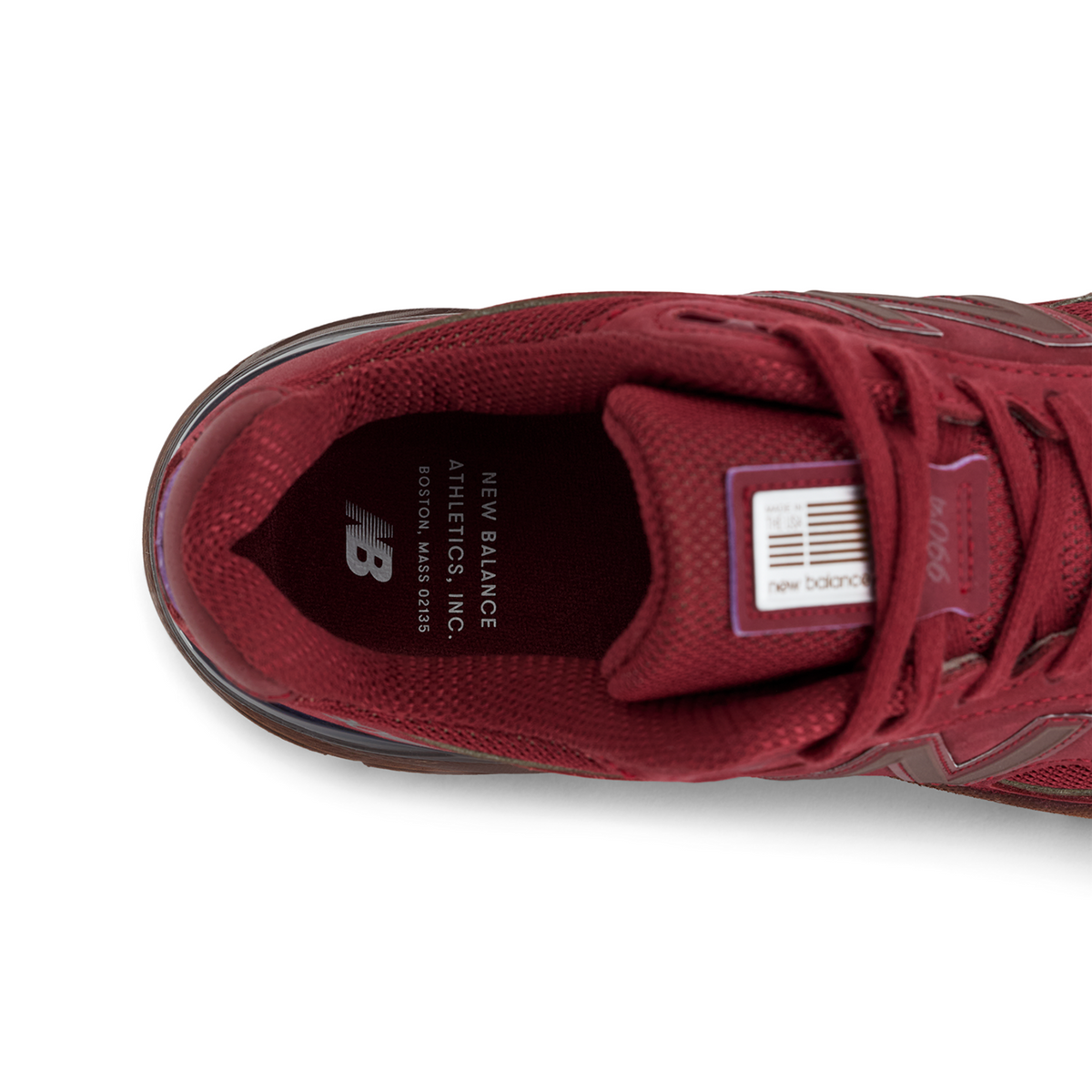New Balance 990 v4 Made in USA in ROT