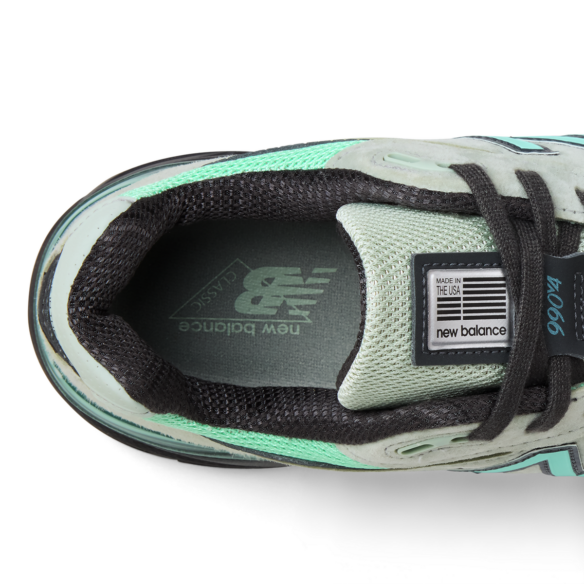 New Balance 990 v4 Made in USA Sport in GRÜN
