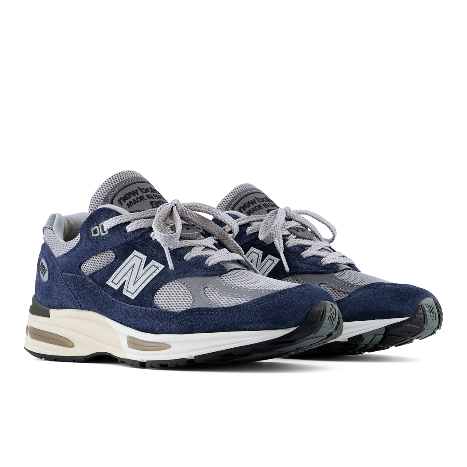 New Balance 991 v2 Made in UK Plus in BLAU