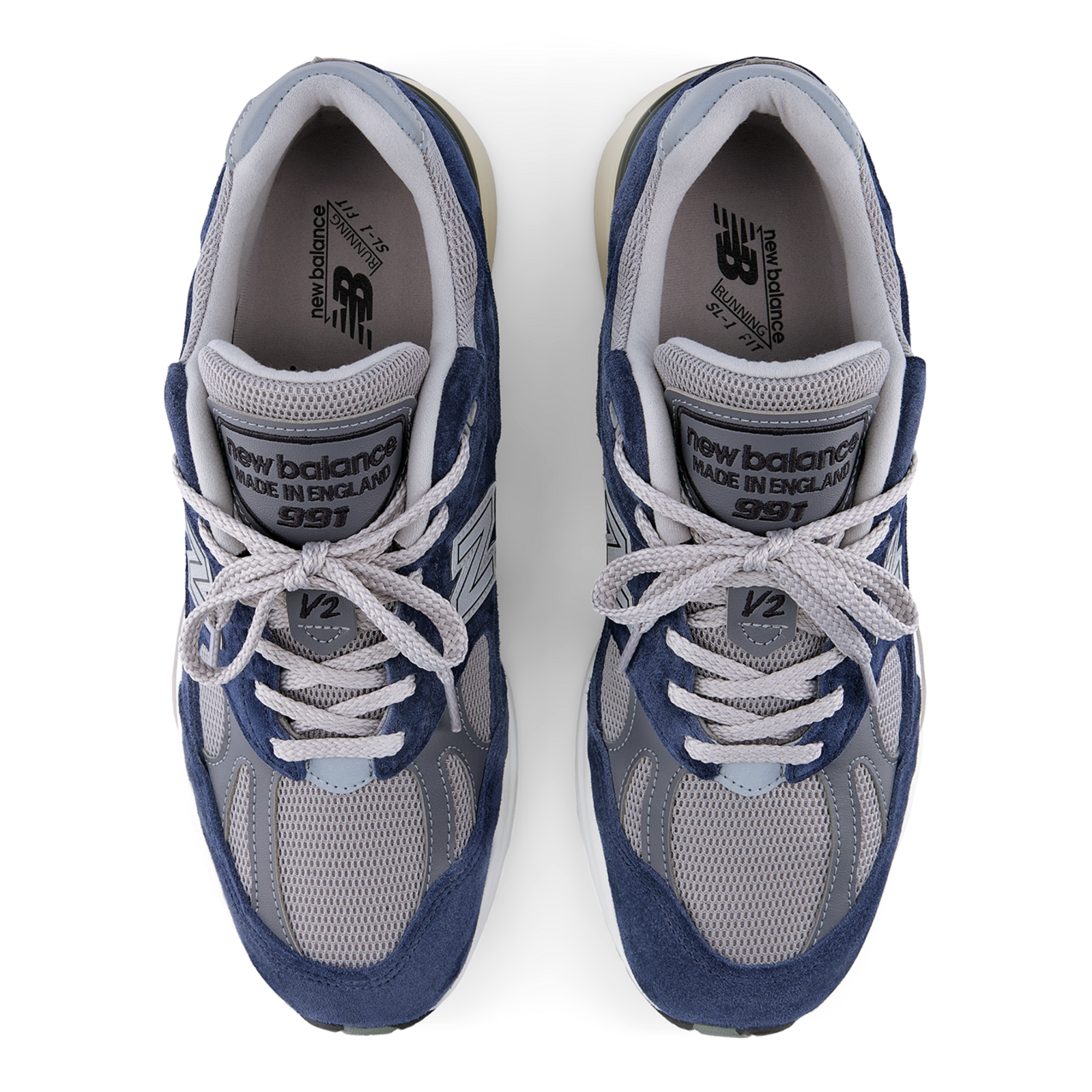 New Balance 991 v2 Made in UK Plus in BLAU