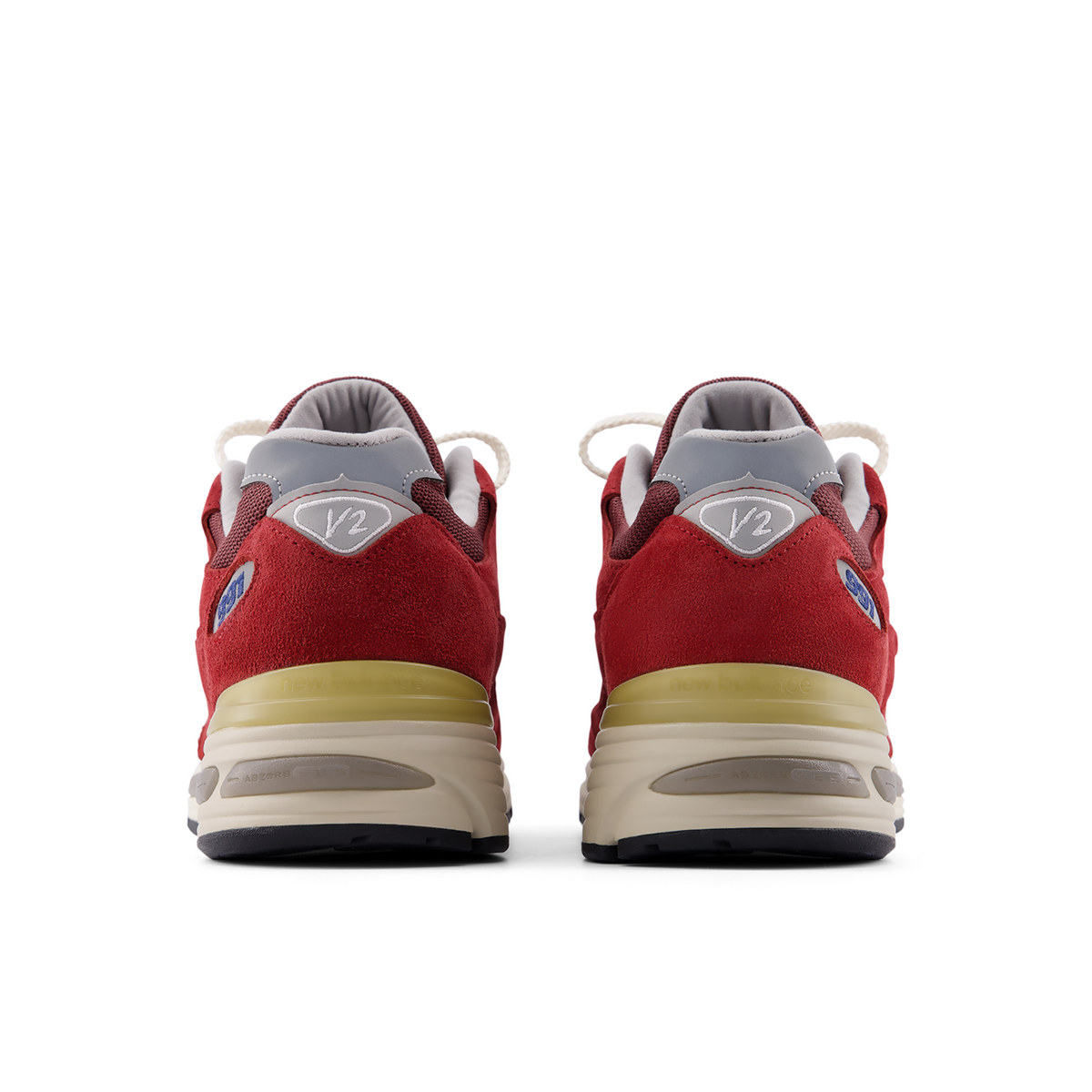 New Balance 991 v2 Made in UK Vintage Sports in ROT