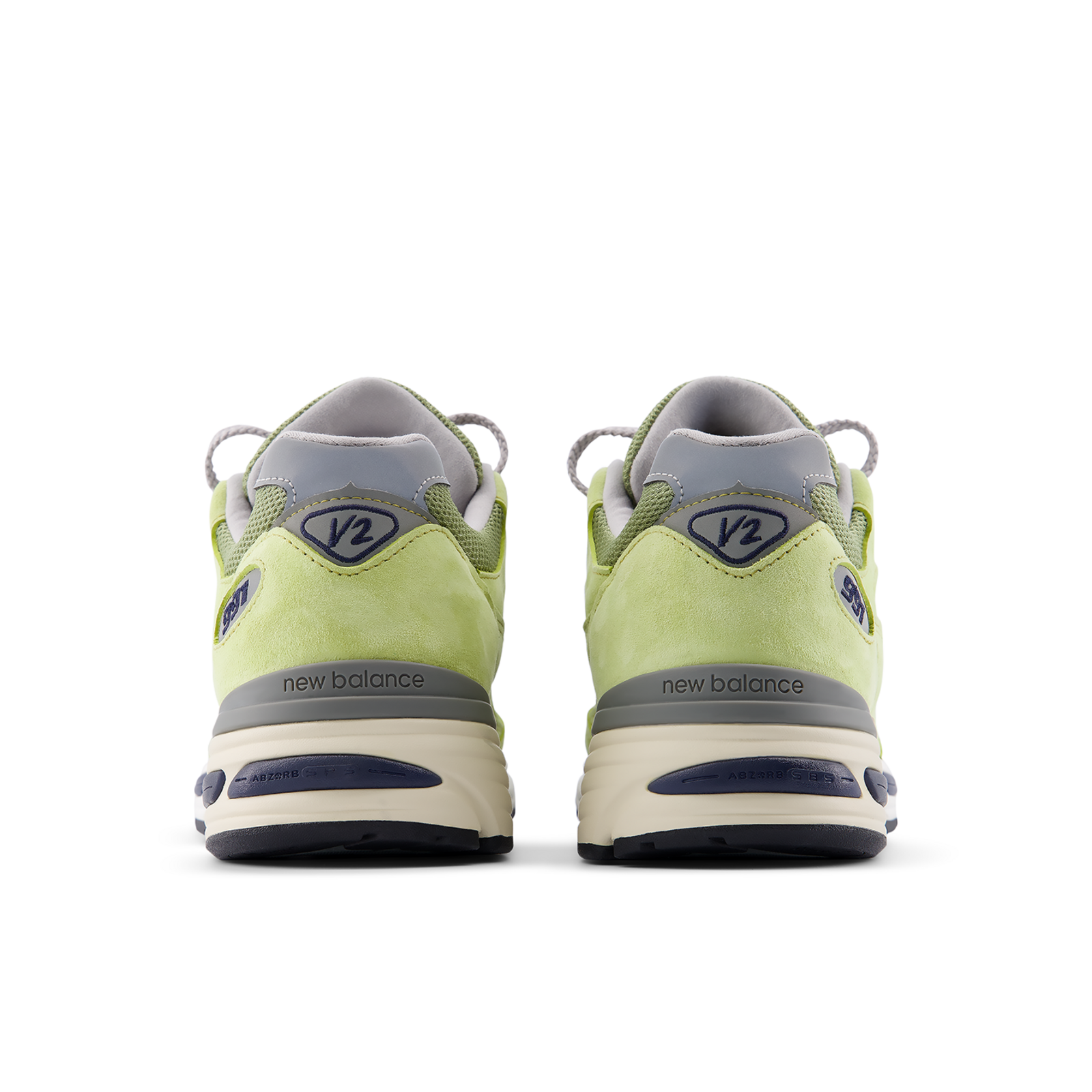 New Balance 991 v2 Made in UK Summer Brights in GRÜN