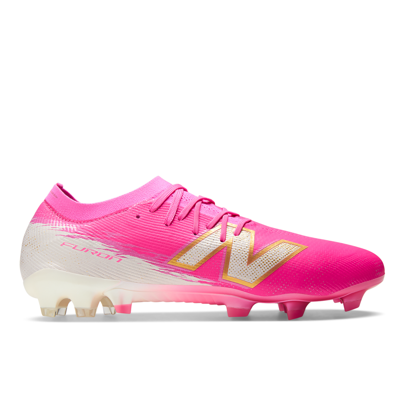 New Balance M Furon Elite FG v8 Nockenschuhe in PINK