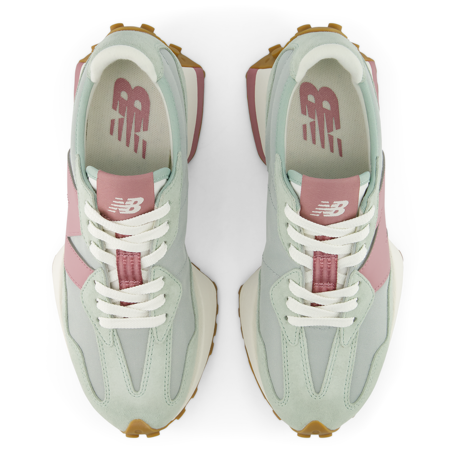 New Balance W 327 Grape Freizeitschuhe in GRAU