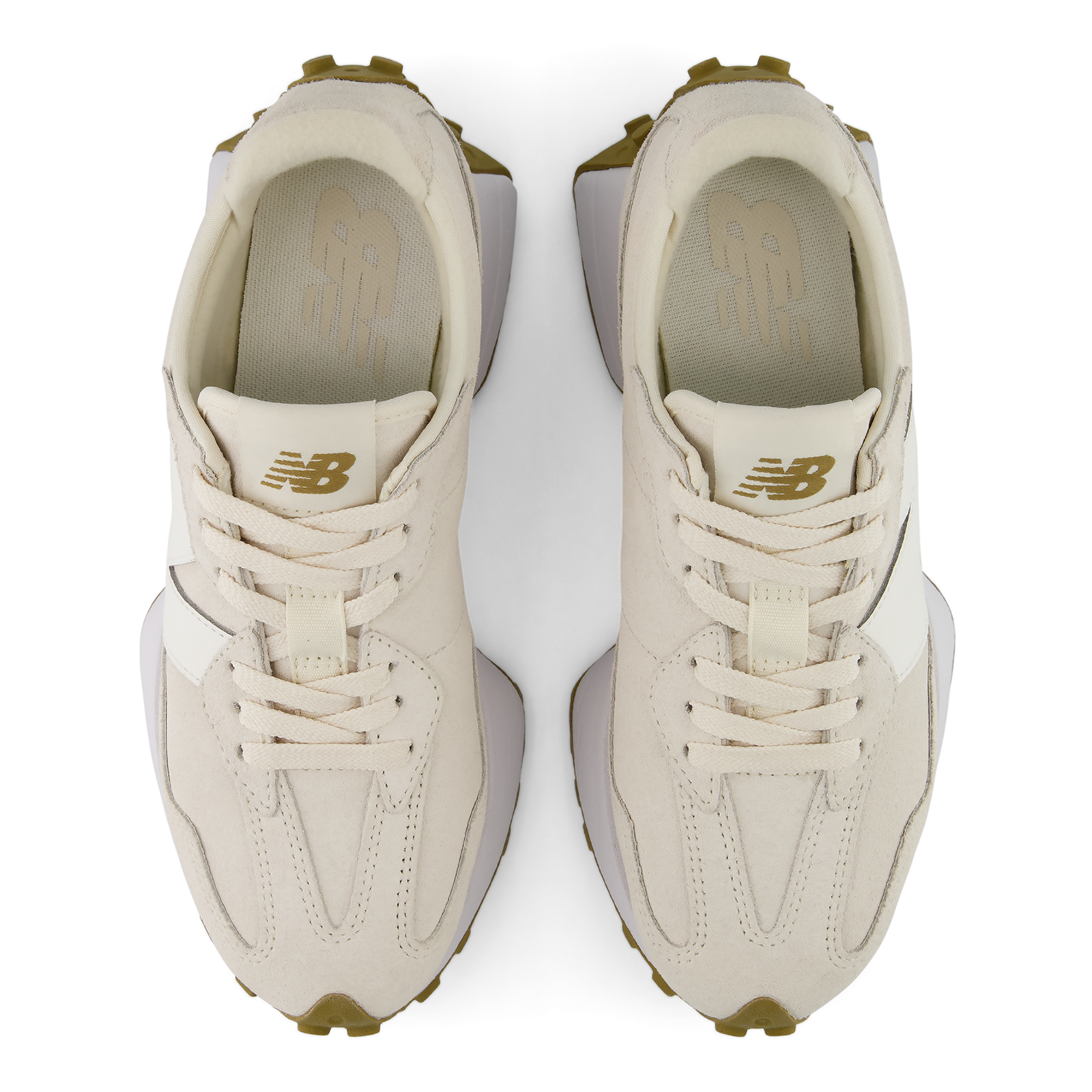 New Balance 327 Suede in BEIGE