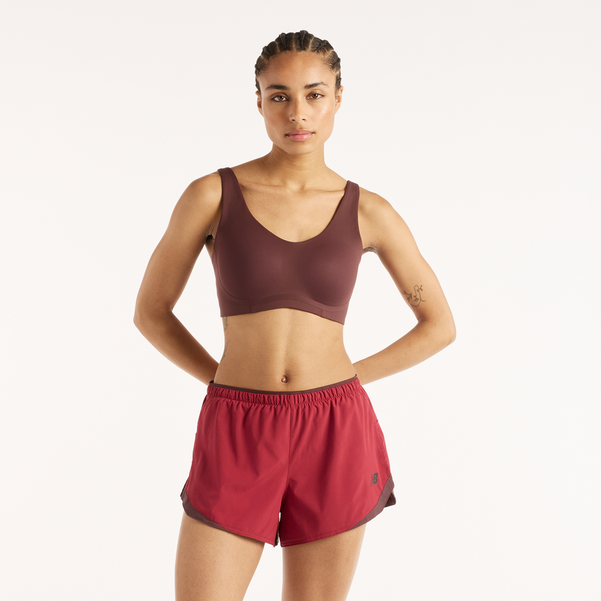 New Balance W NB RC Bra in ROT