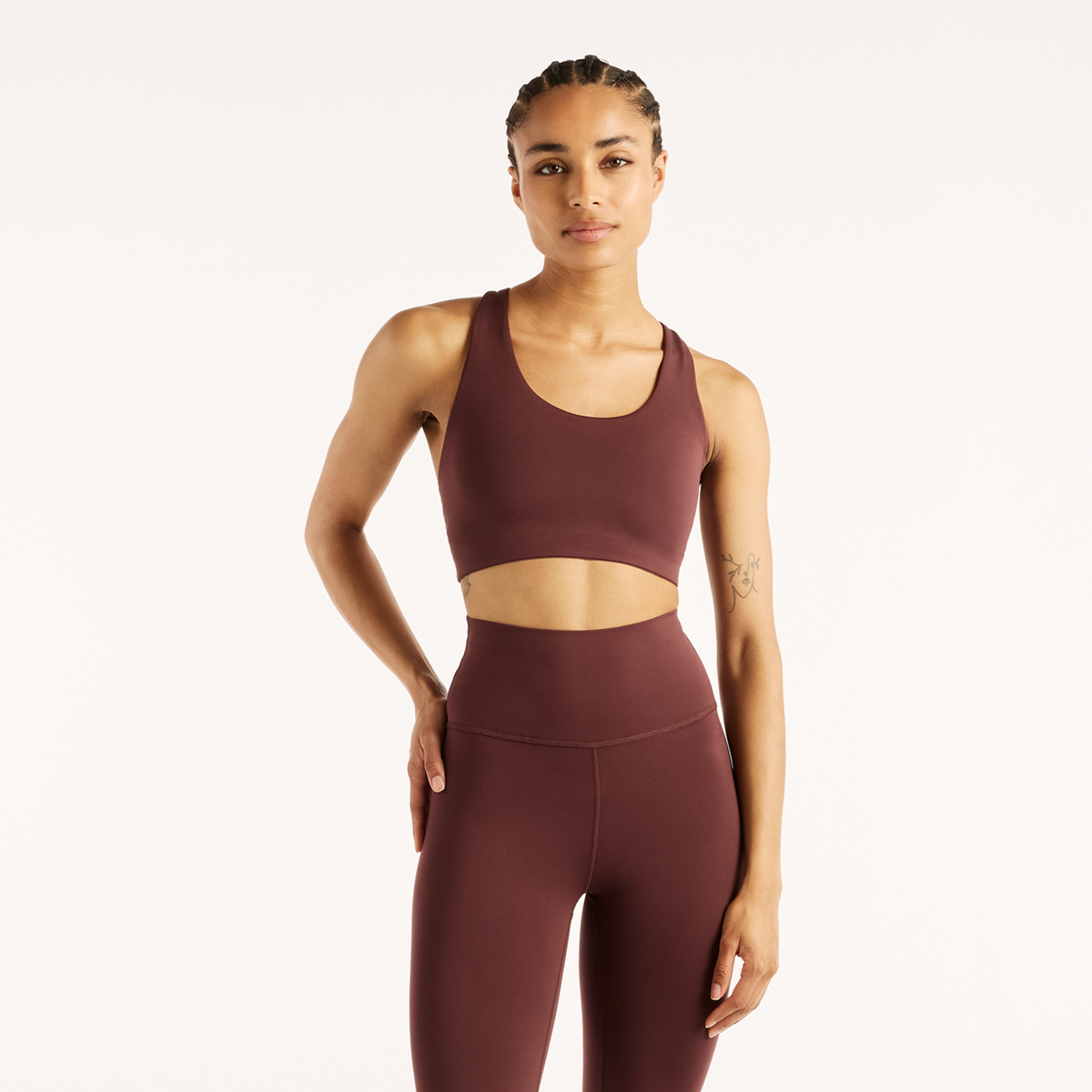 New Balance W NB Define Train Bra in ROT