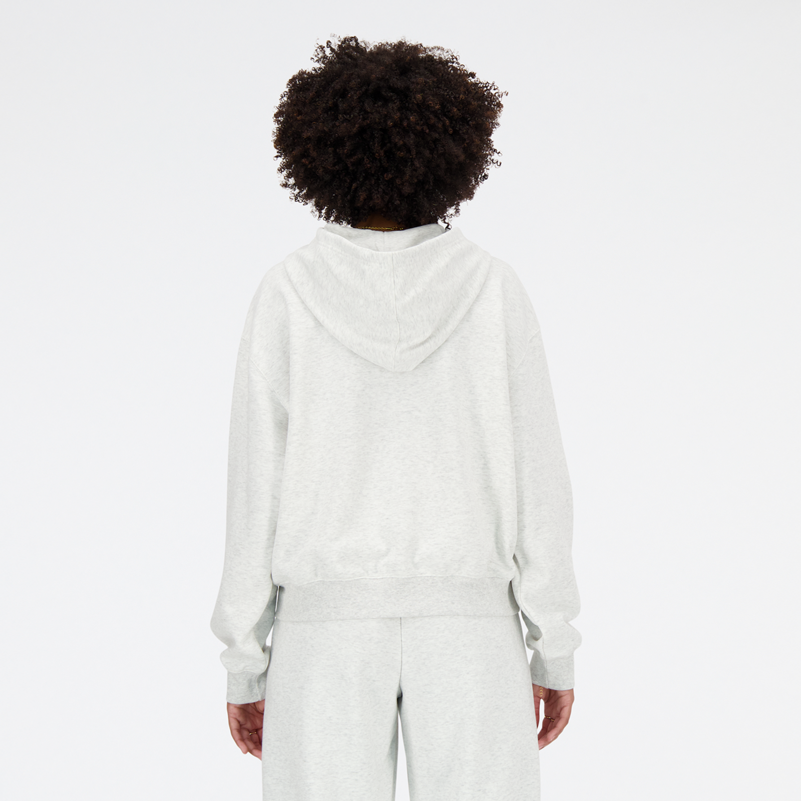 New Balance W New Balance French Terry Full Zip Hoodie in