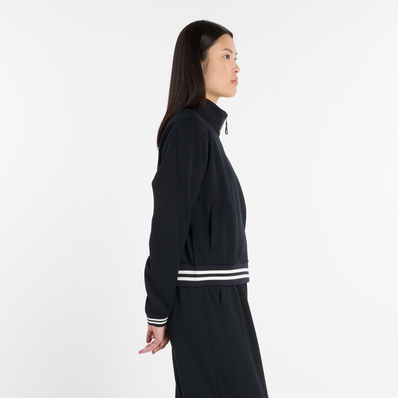 New Balance W Post Season Pique Track Jacket in