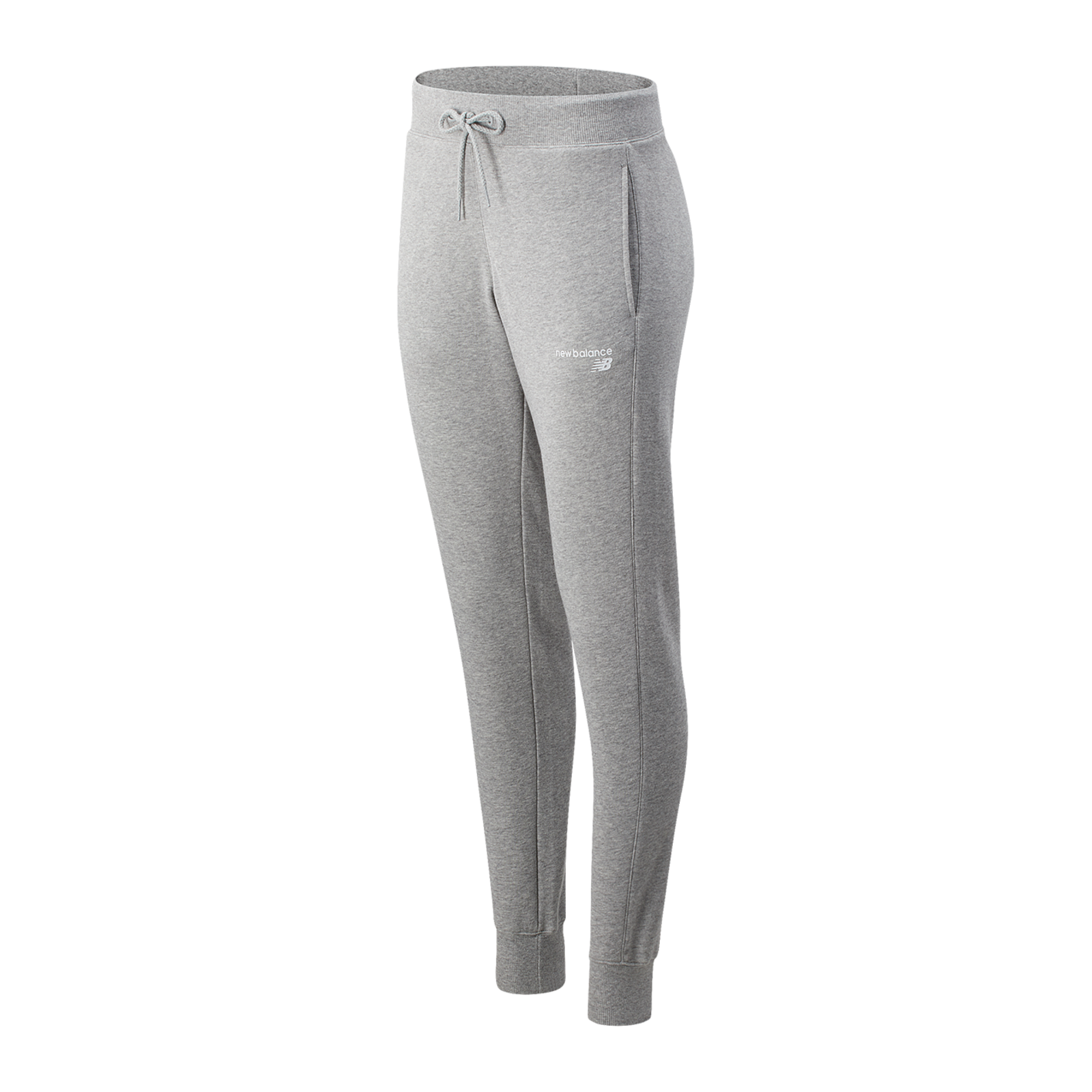New Balance W NB Classic Core Fleece Pant in GRAU