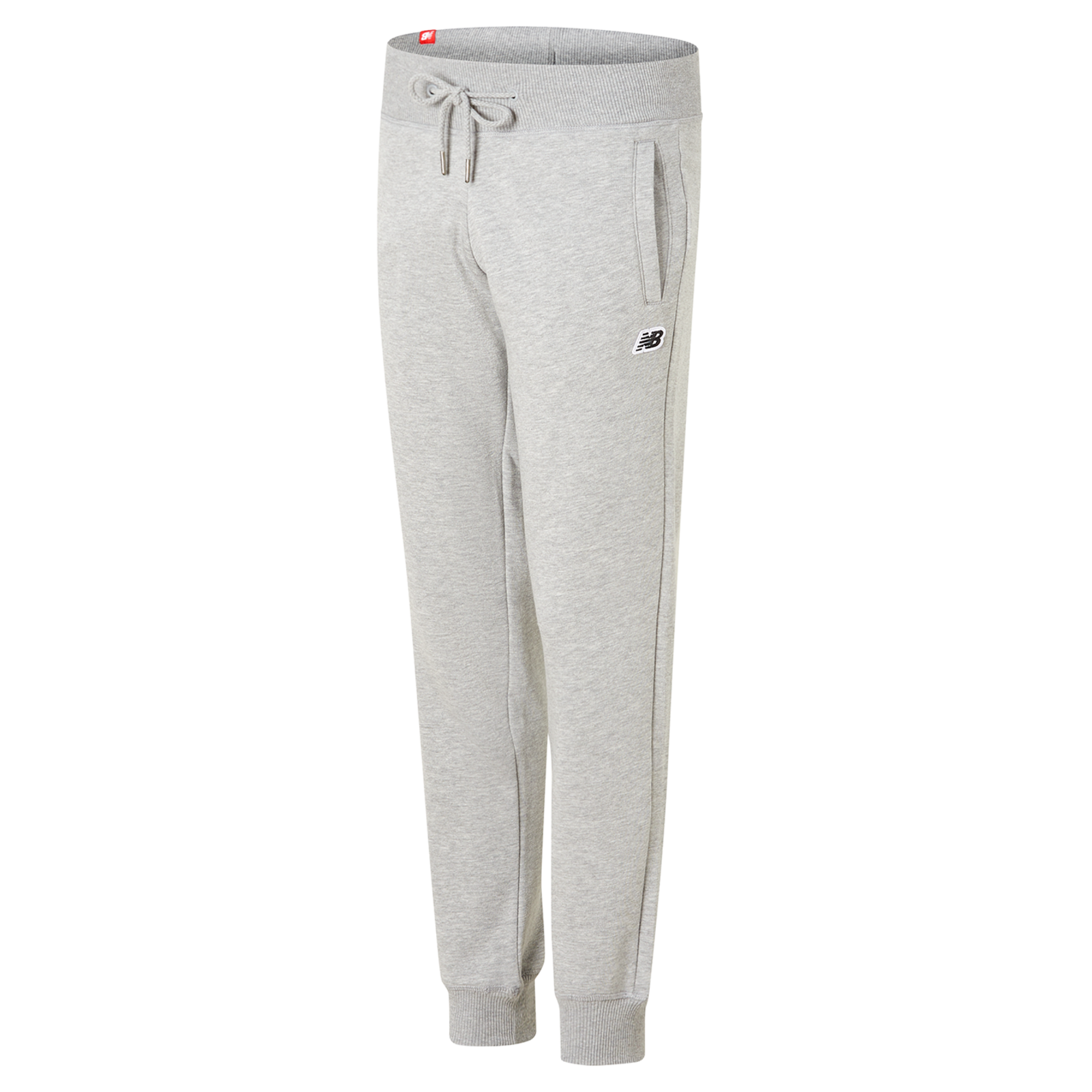 New Balance W NB Small Logo Pants in GRAU