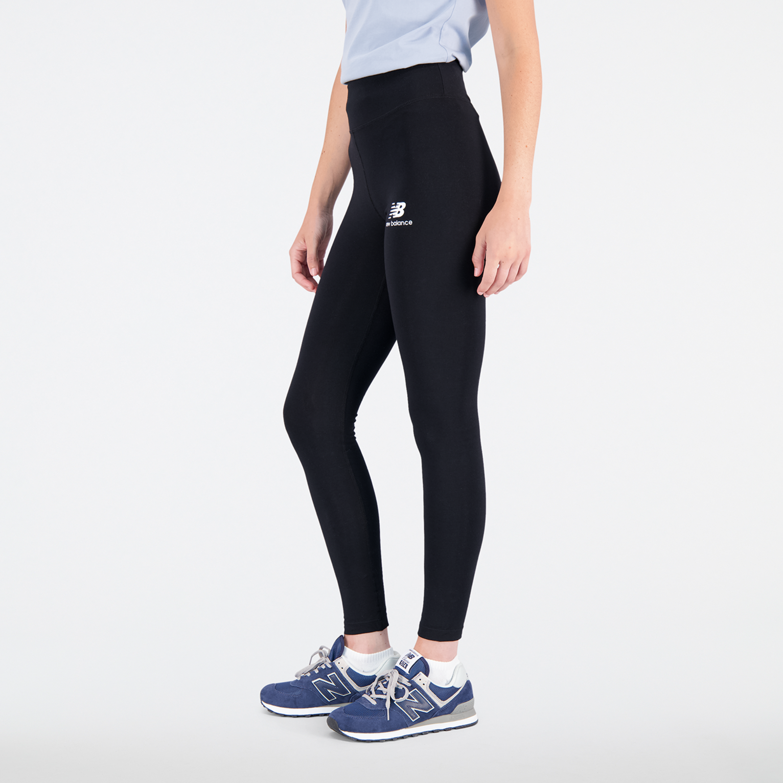 New Balance W Essentials Stacked Logo Legging in