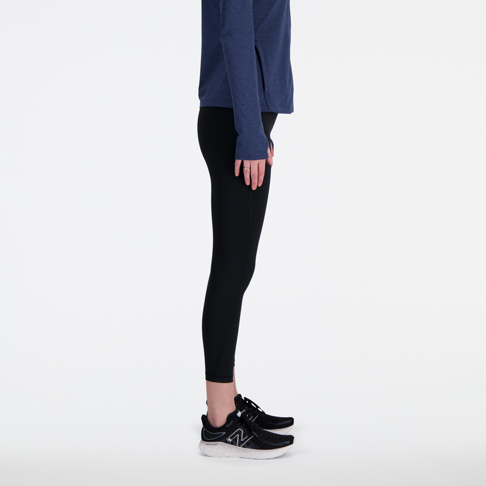 New Balance W NB Athletics Sleek 23 Inch High Rise Legging in