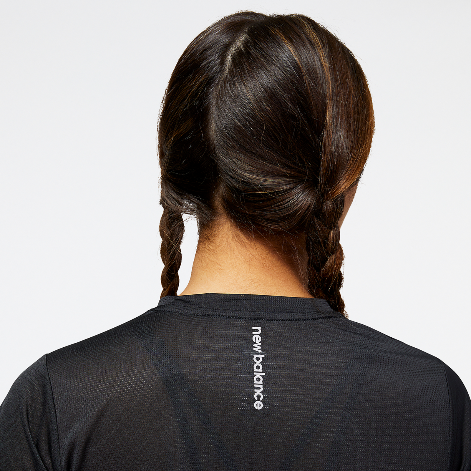 New Balance W Accelerate Short Sleeve Top in