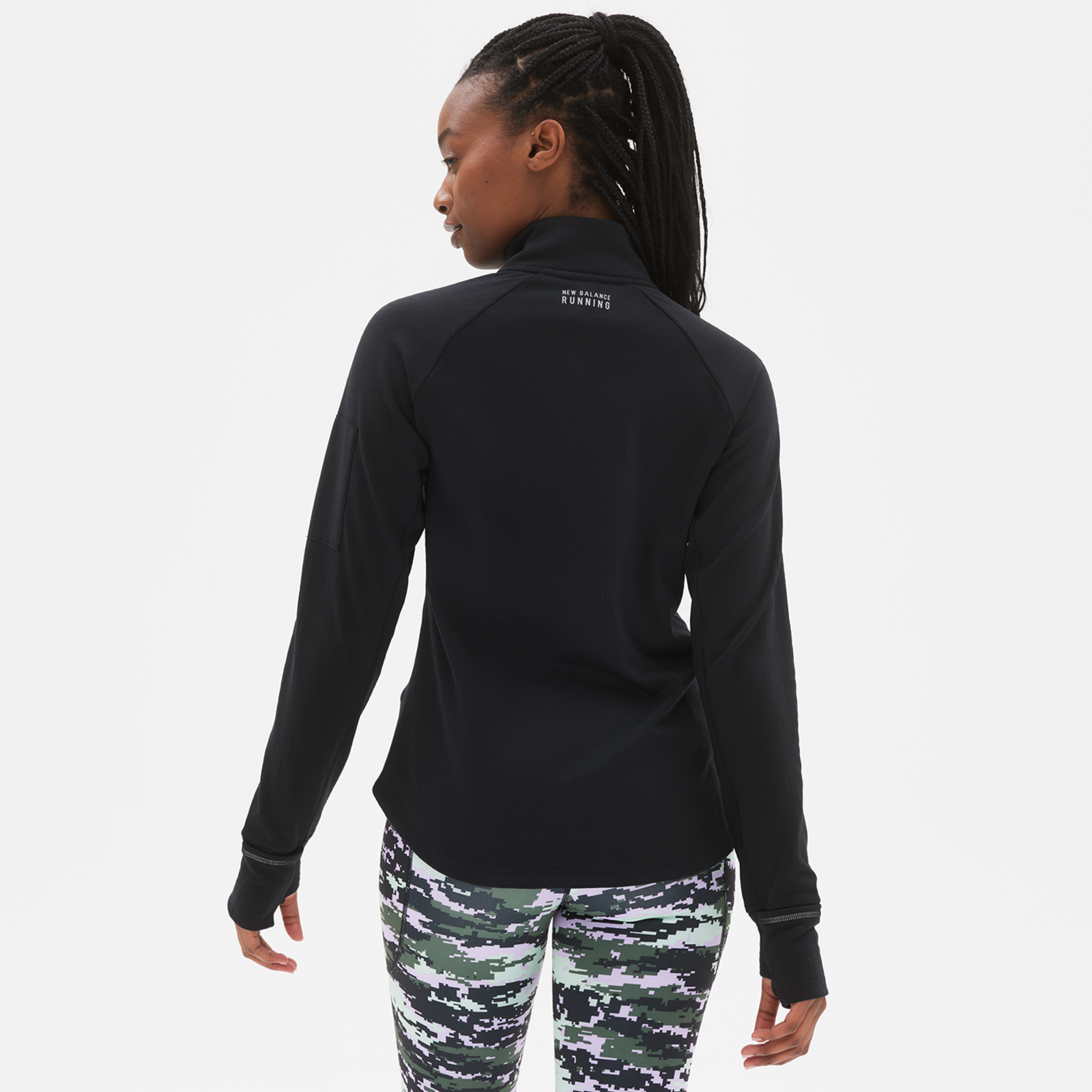 New Balance W NB Heat Grid Half Zip in