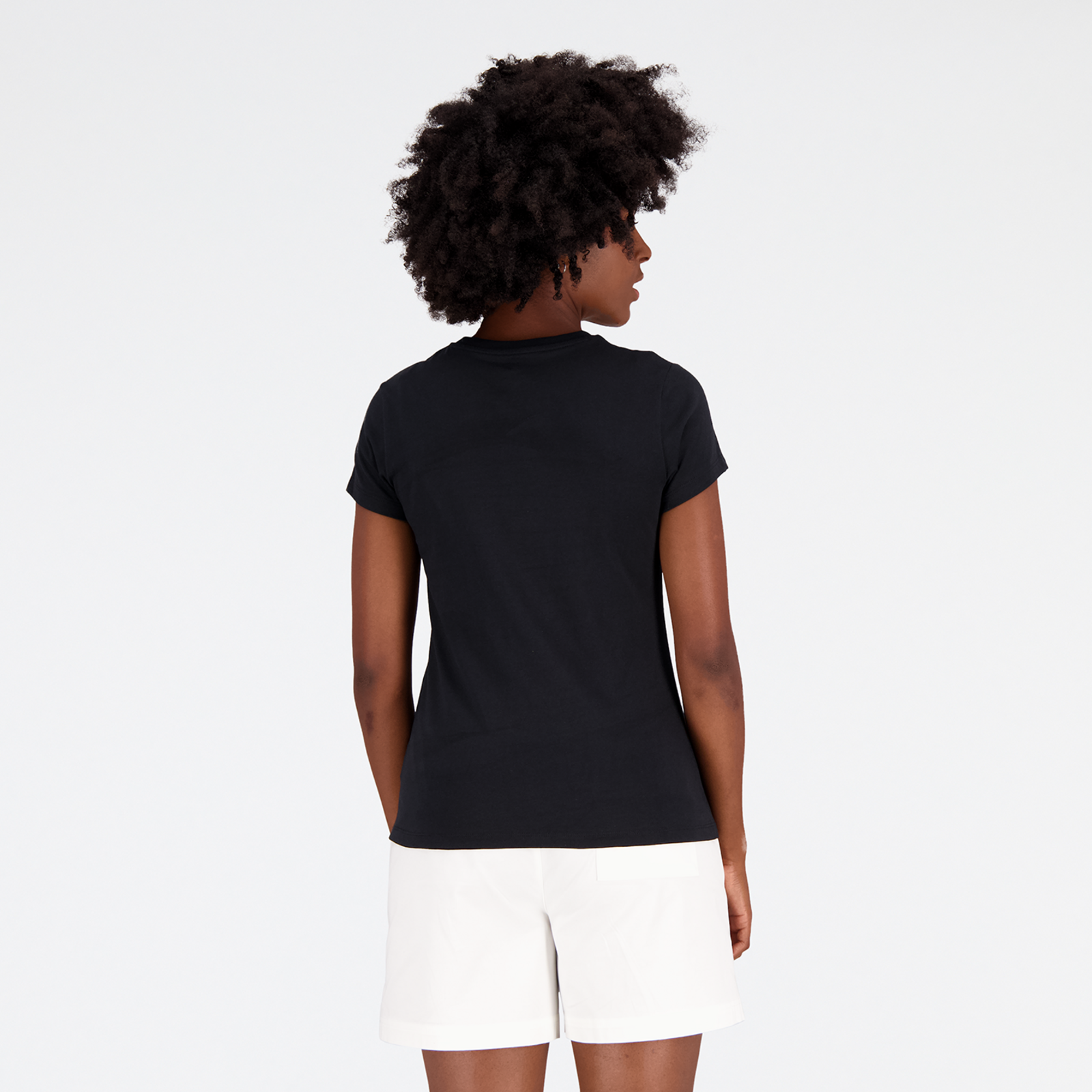 New Balance W Essentials Stacked Logo T-Shirt in