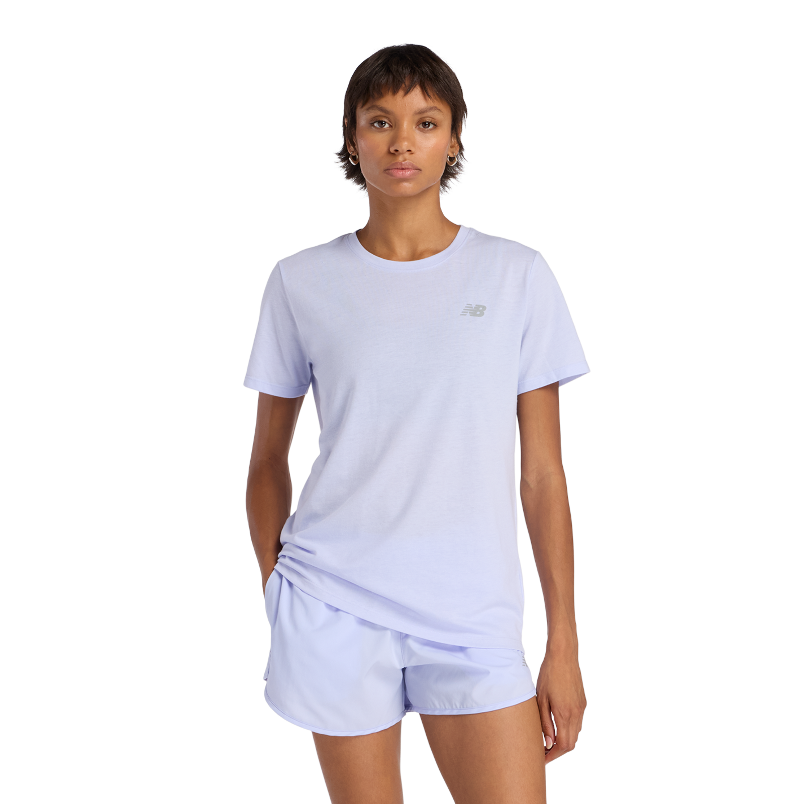 New Balance W Sport Essentials Heathertech T-Shirt in