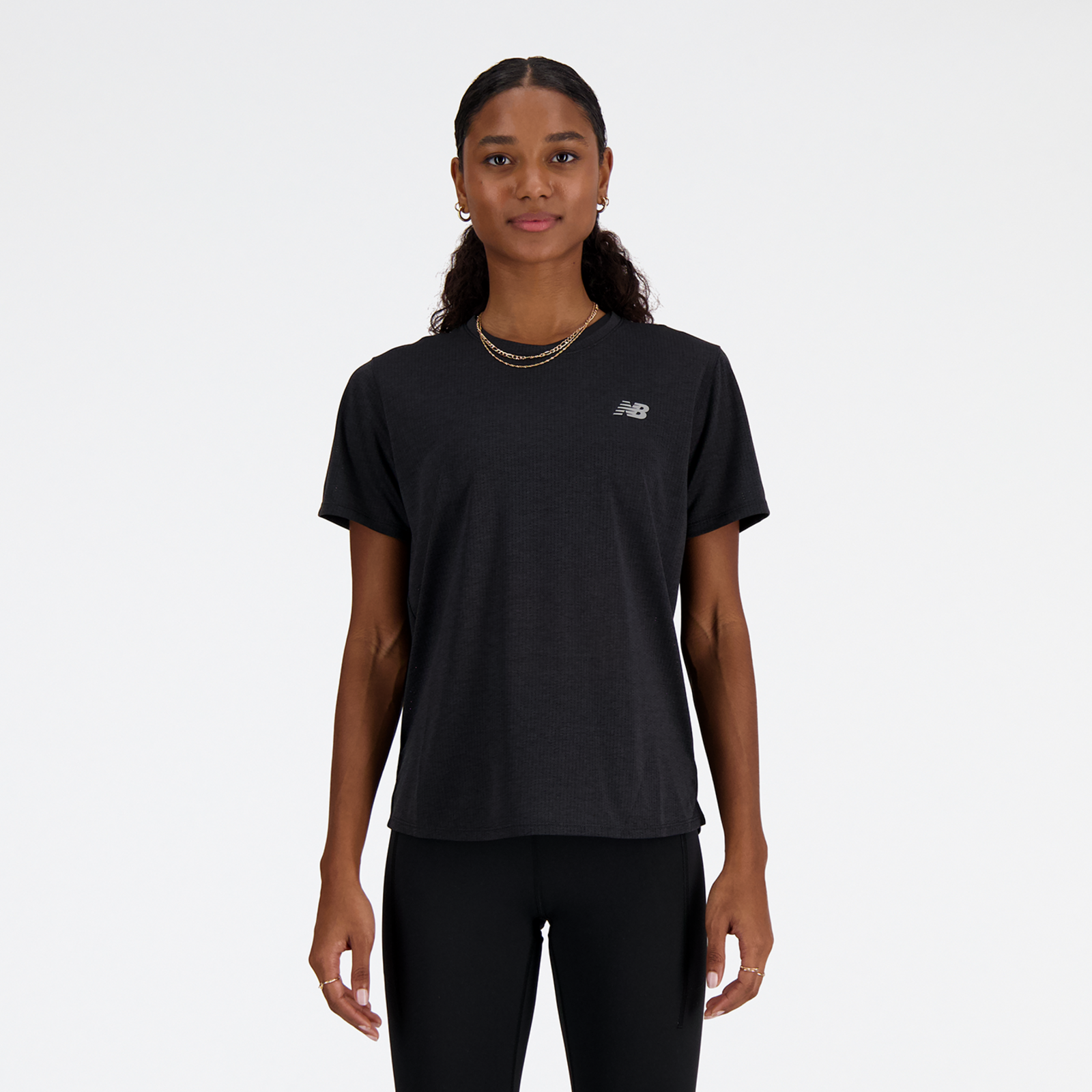 New Balance W NB Athletics Short Sleeve in