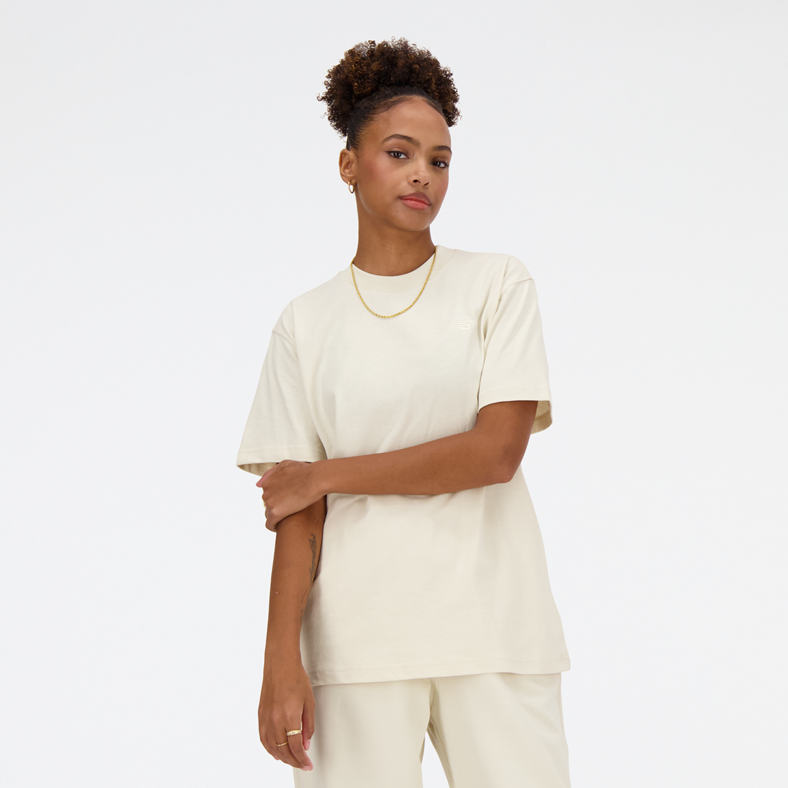 New Balance W NB Athletics Jersey T-Shirt in