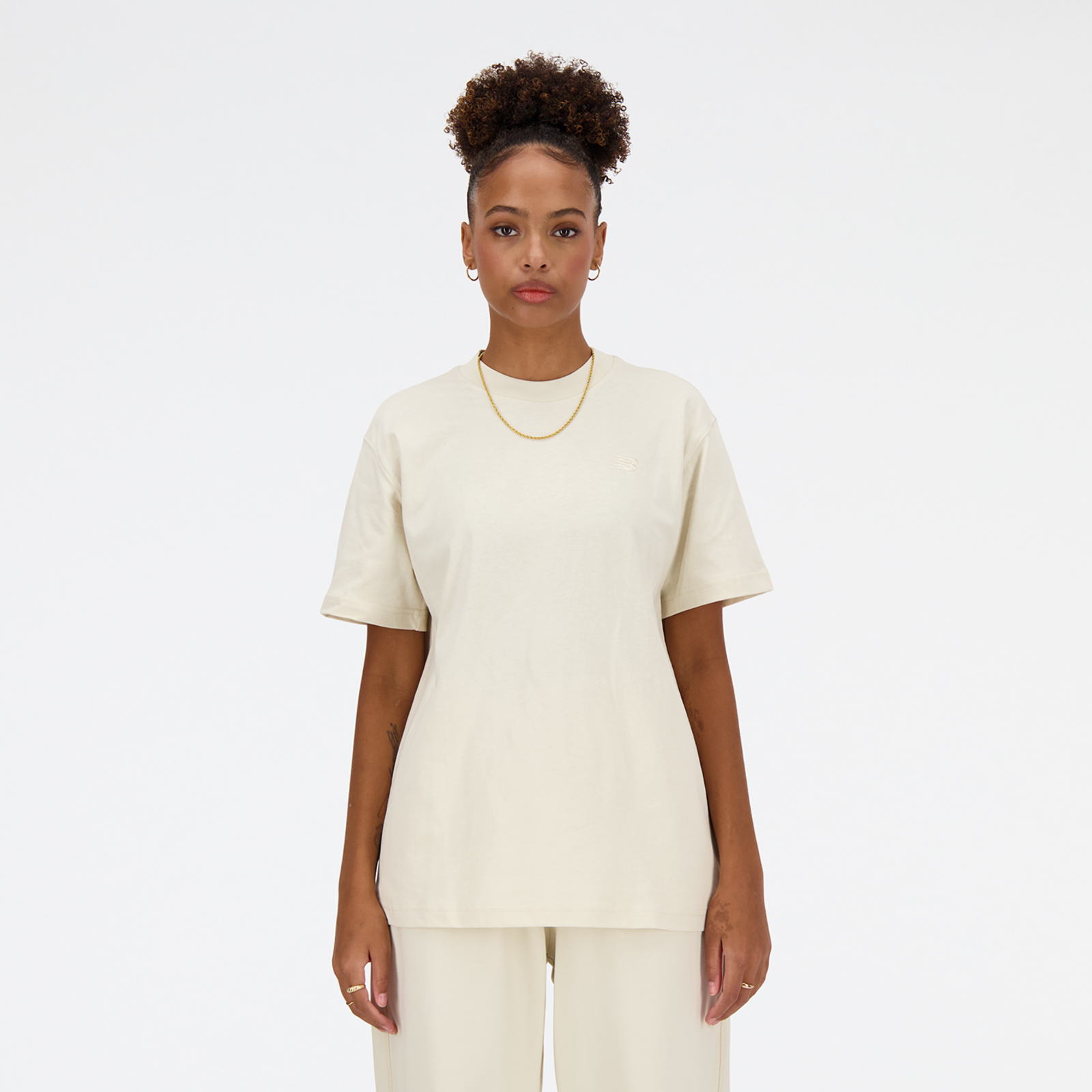 New Balance W NB Athletics Jersey T-Shirt in