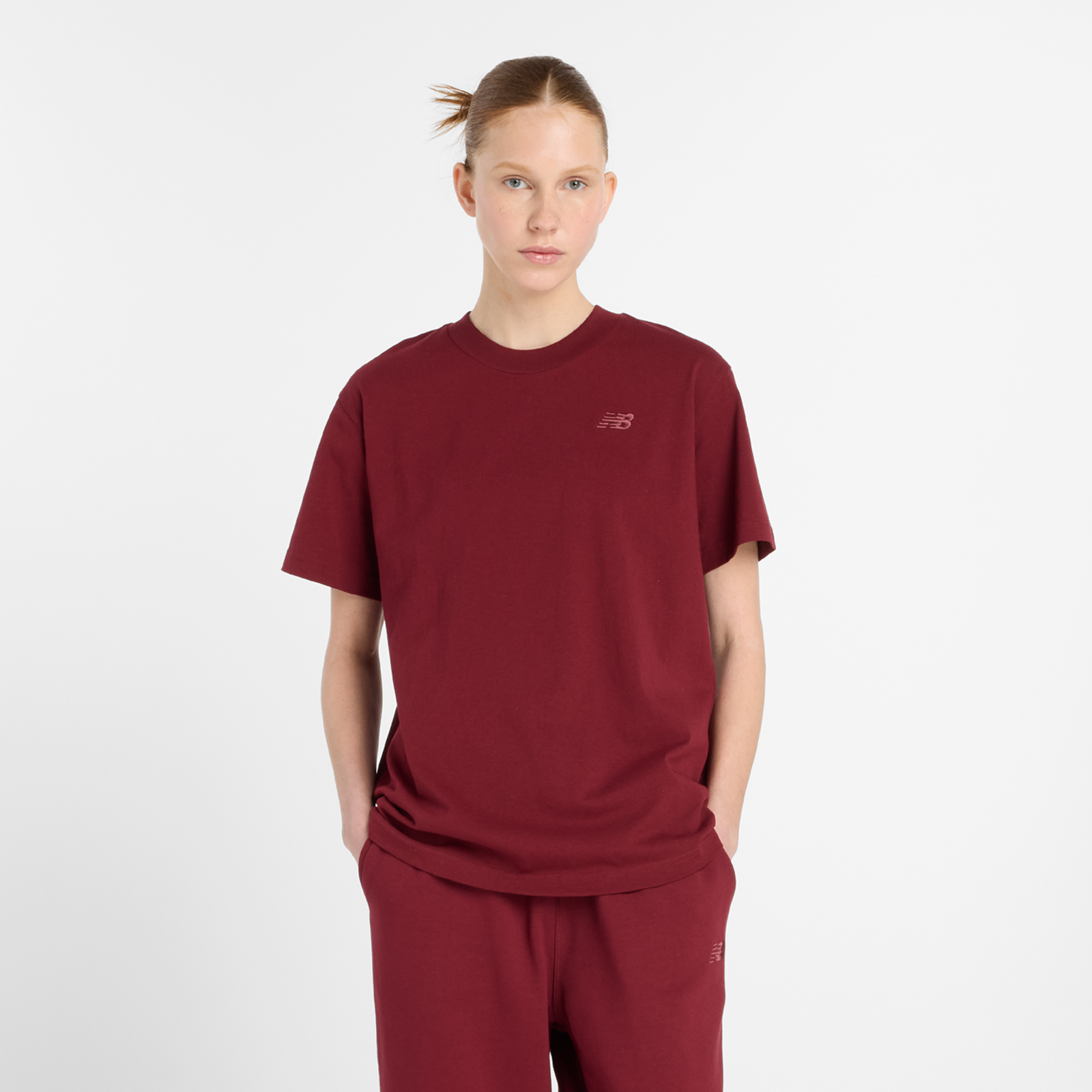 New Balance W NB Athletics Jersey T-Shirt in