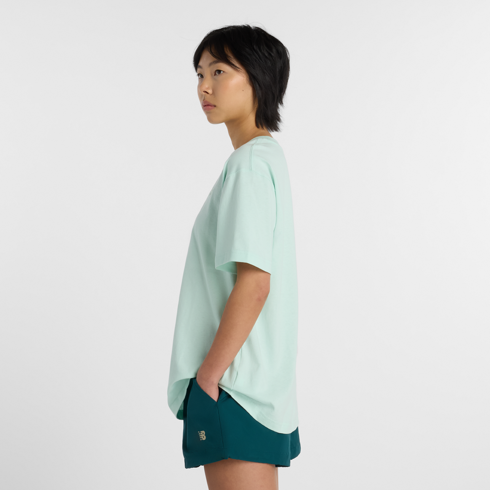 New Balance W NB Athletics Jersey T-Shirt in