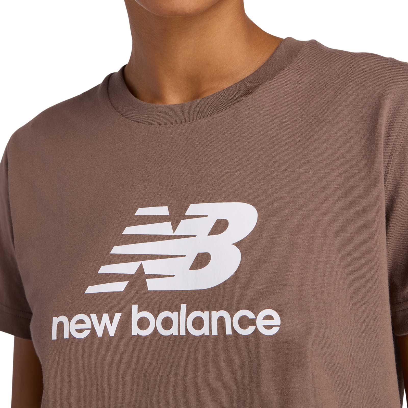New Balance W Sport Essentials Jersey Logo T-Shirt in