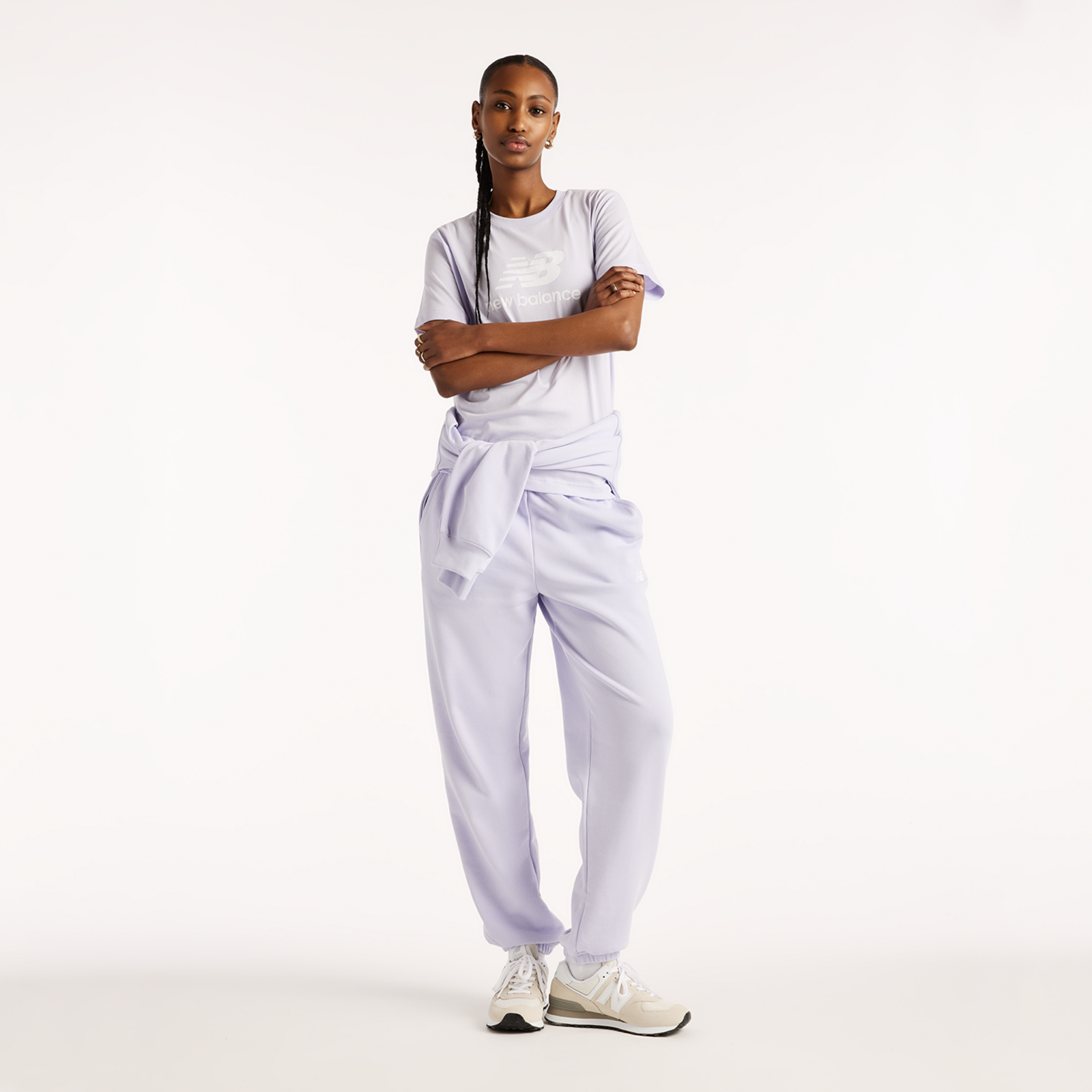 New Balance W Sport Essentials Jersey Logo T-Shirt in