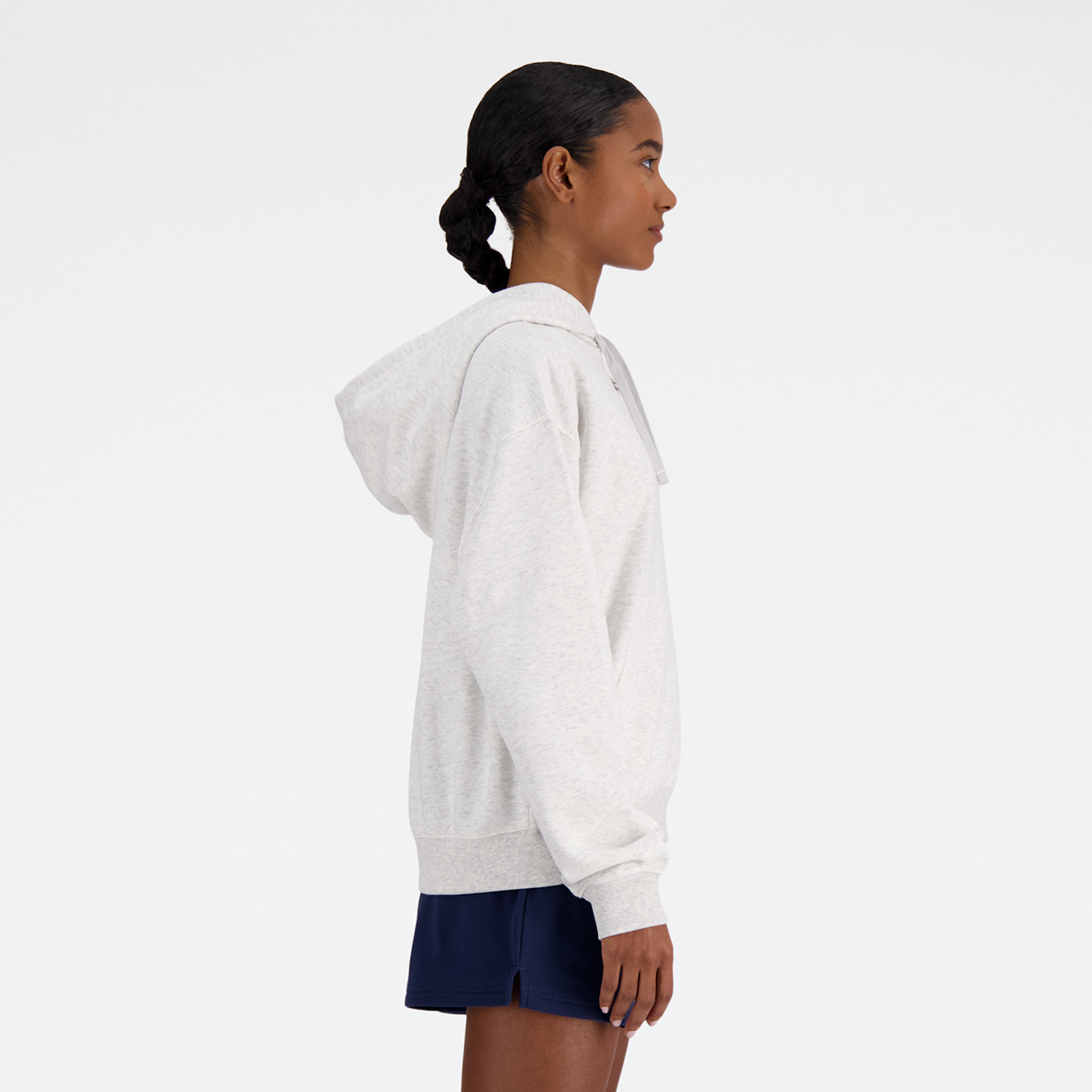 New Balance W Sport Essentials French Terry Small Logo Hoodie in
