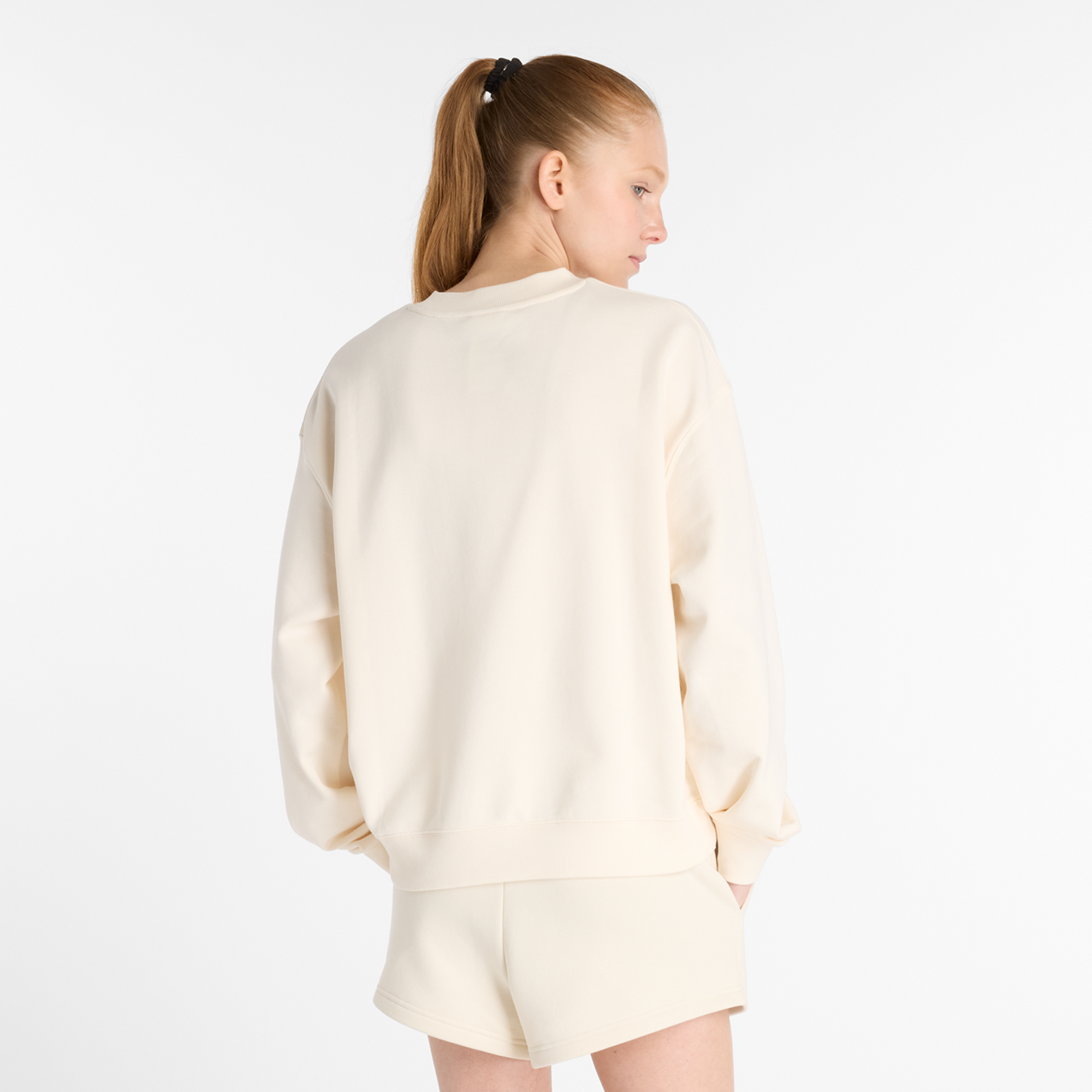 New Balance W Sport Essentials French Terry Small Logo Crew in