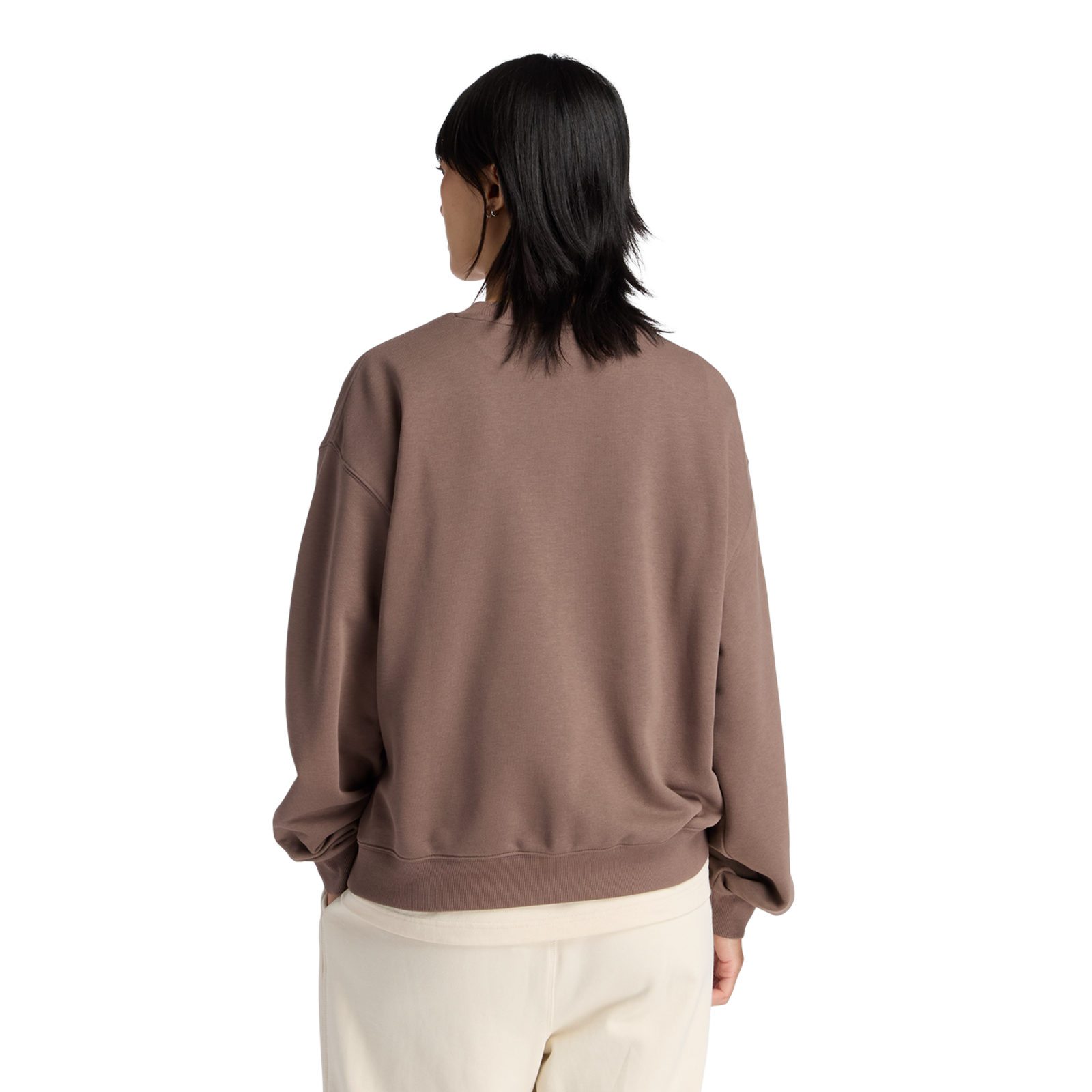 New Balance W Sport Essentials French Terry Small Logo Crew in